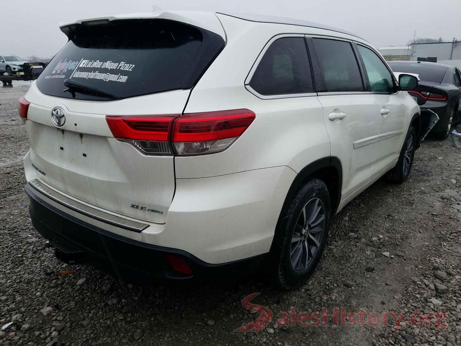 5TDJZRFH3HS511514 2017 TOYOTA HIGHLANDER