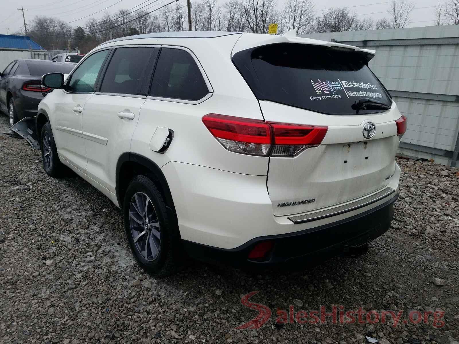 5TDJZRFH3HS511514 2017 TOYOTA HIGHLANDER