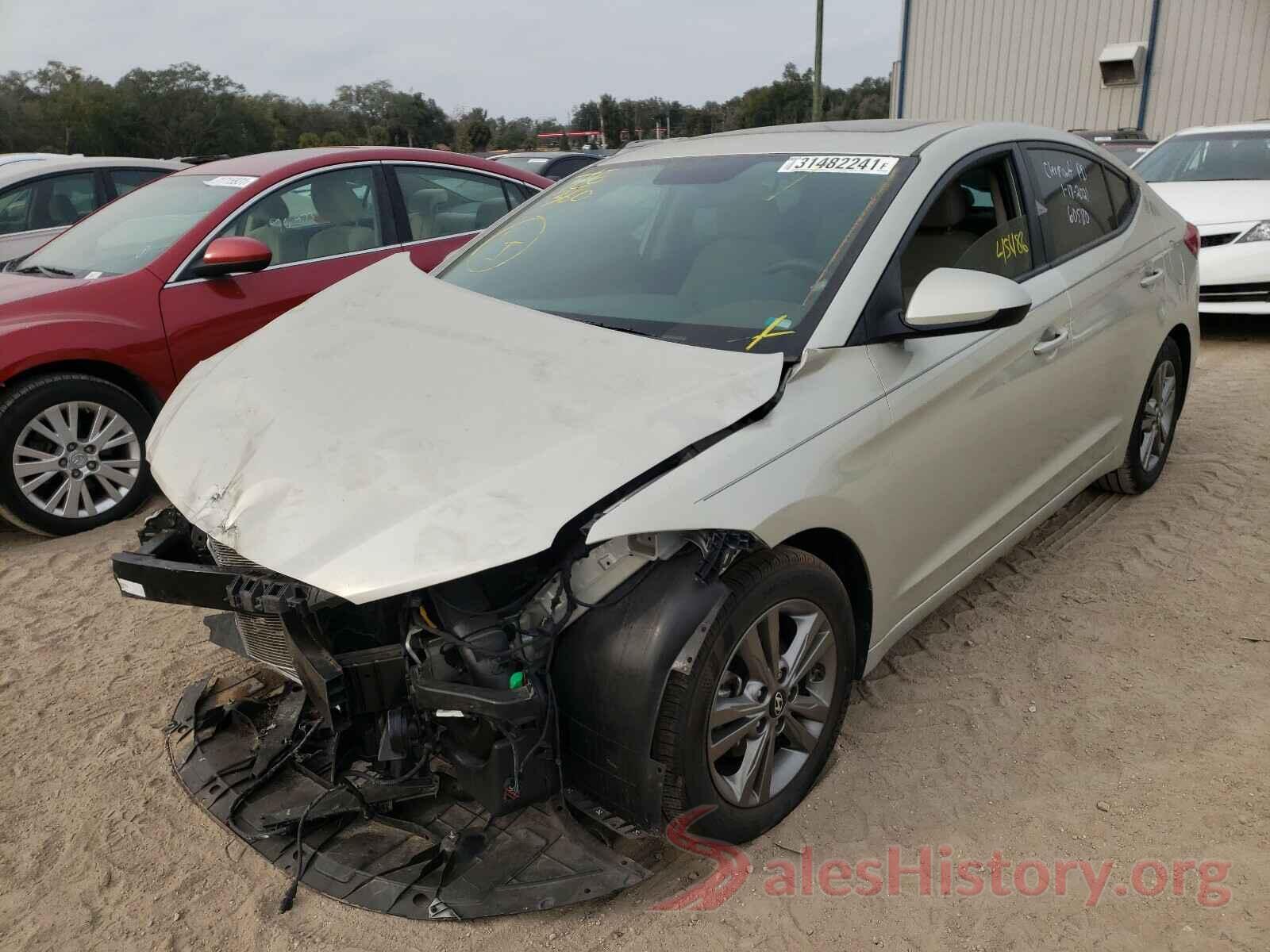 5NPD84LF5HH185890 2017 HYUNDAI ELANTRA