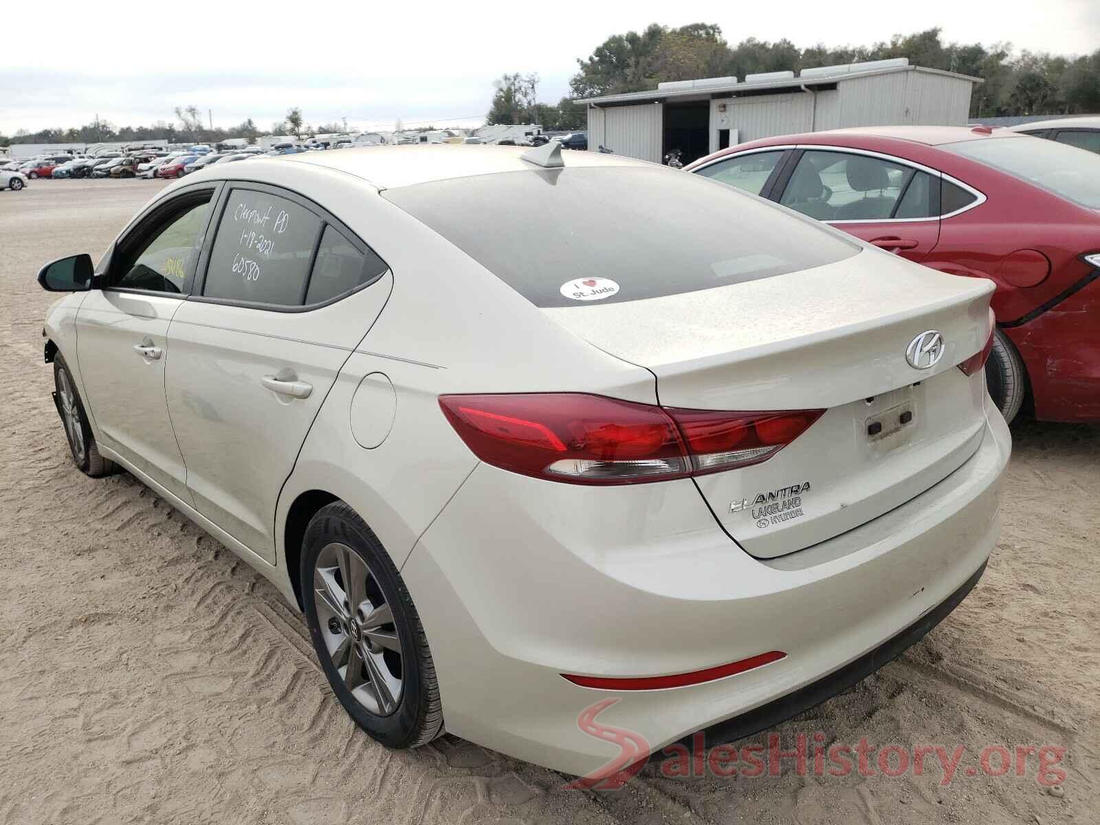 5NPD84LF5HH185890 2017 HYUNDAI ELANTRA