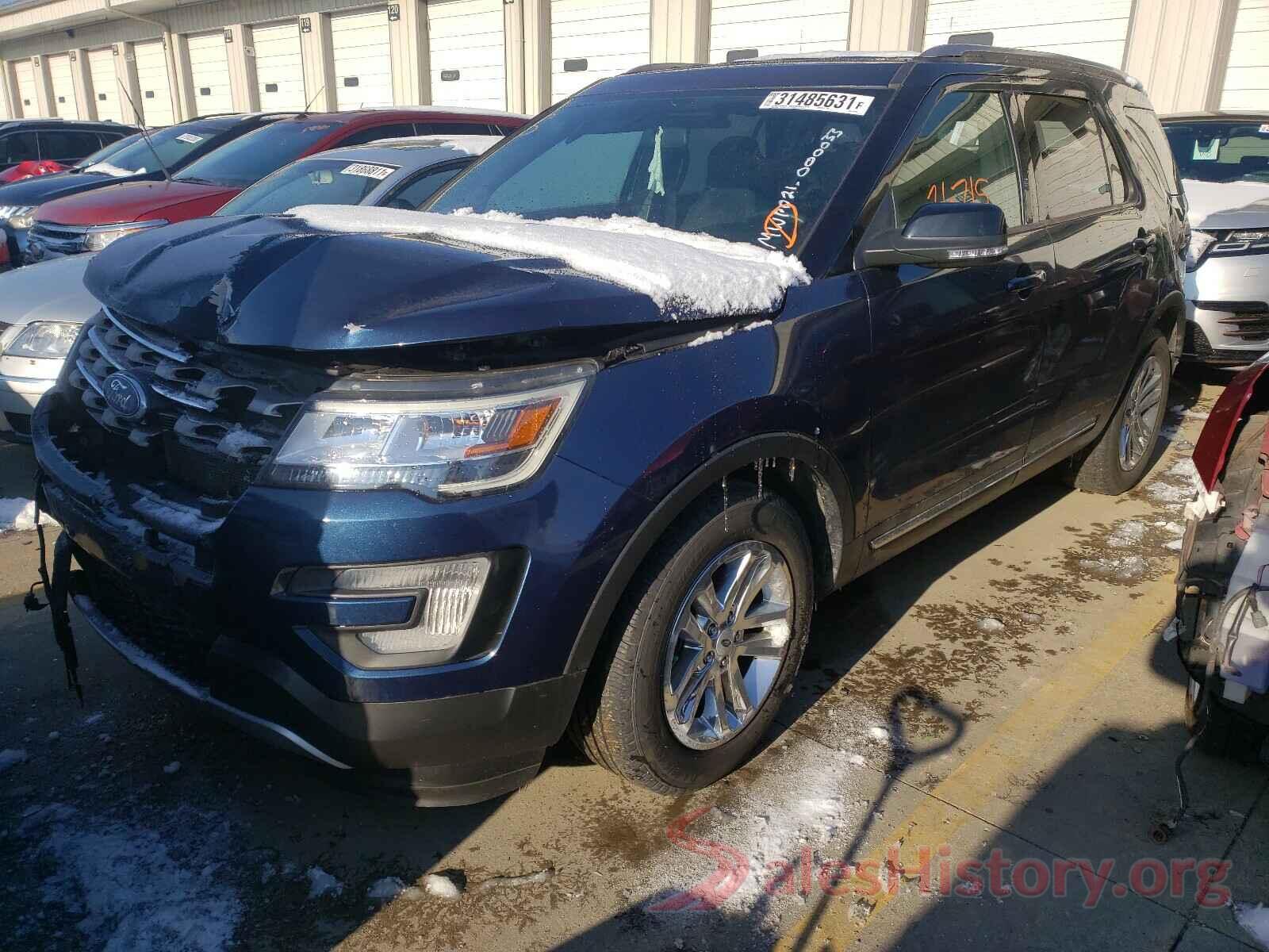 1FM5K7D84HGD07761 2017 FORD EXPLORER