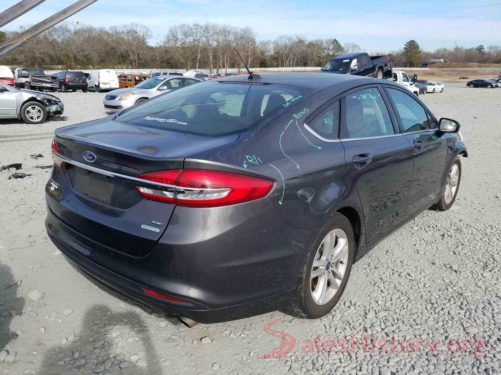 3FA6P0HDXJR193083 2018 FORD FUSION