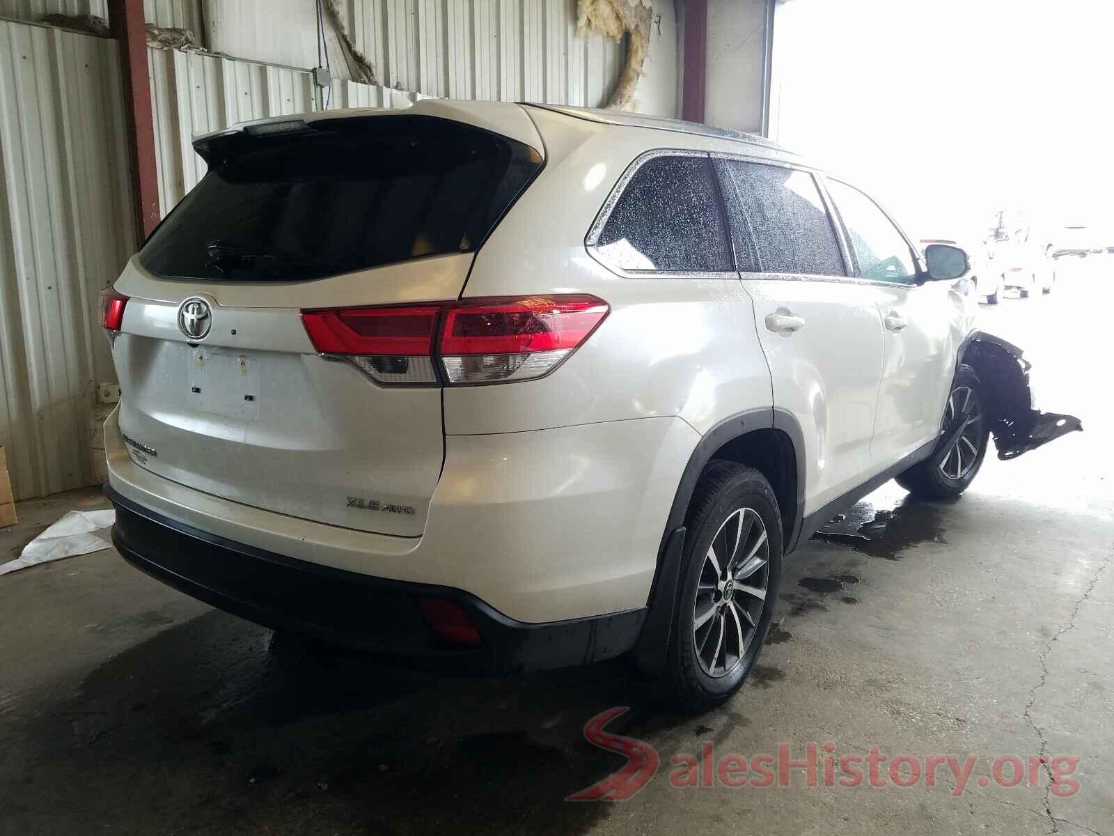 5TDJZRFH6KS624560 2019 TOYOTA HIGHLANDER