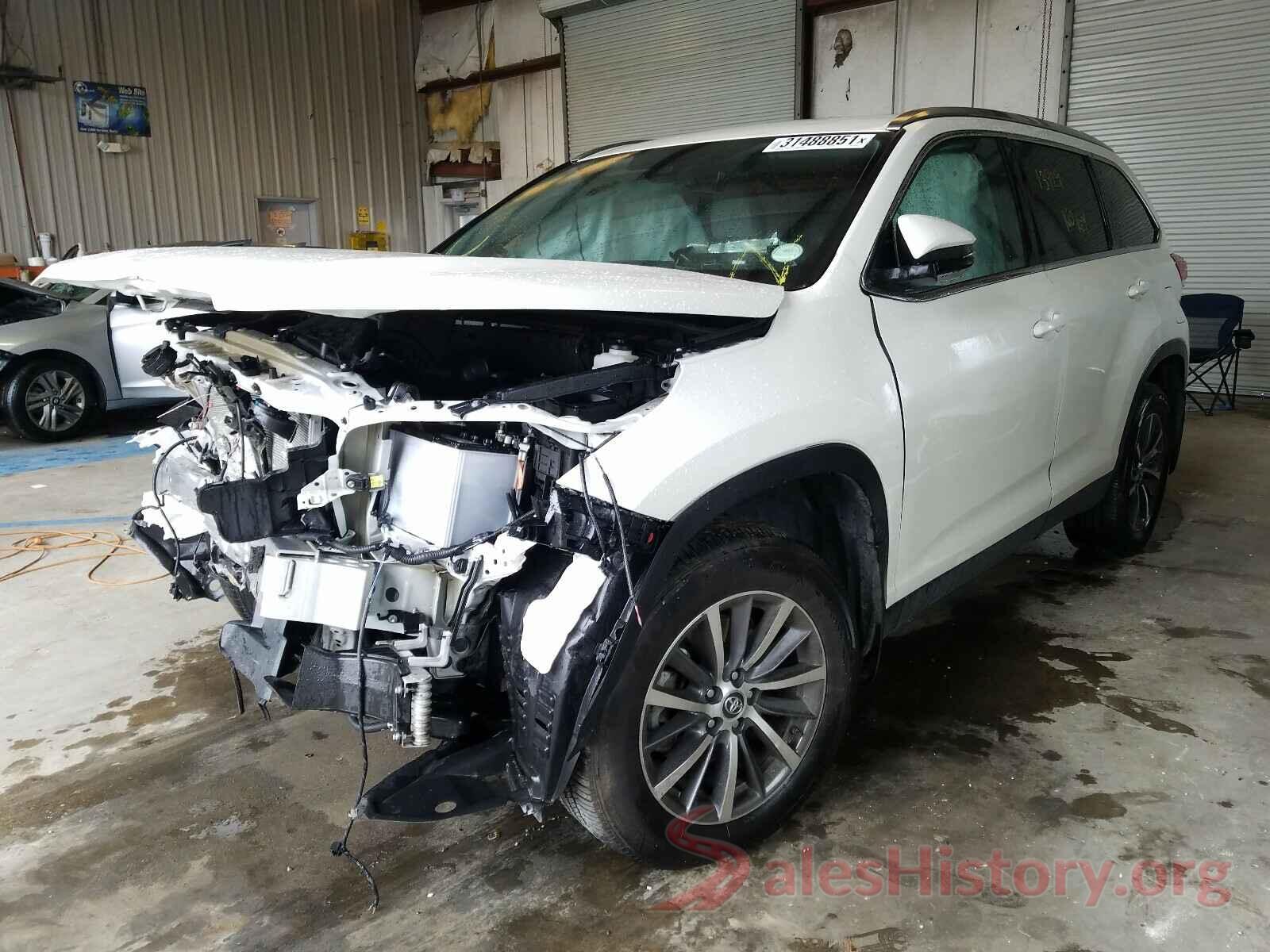 5TDJZRFH6KS624560 2019 TOYOTA HIGHLANDER