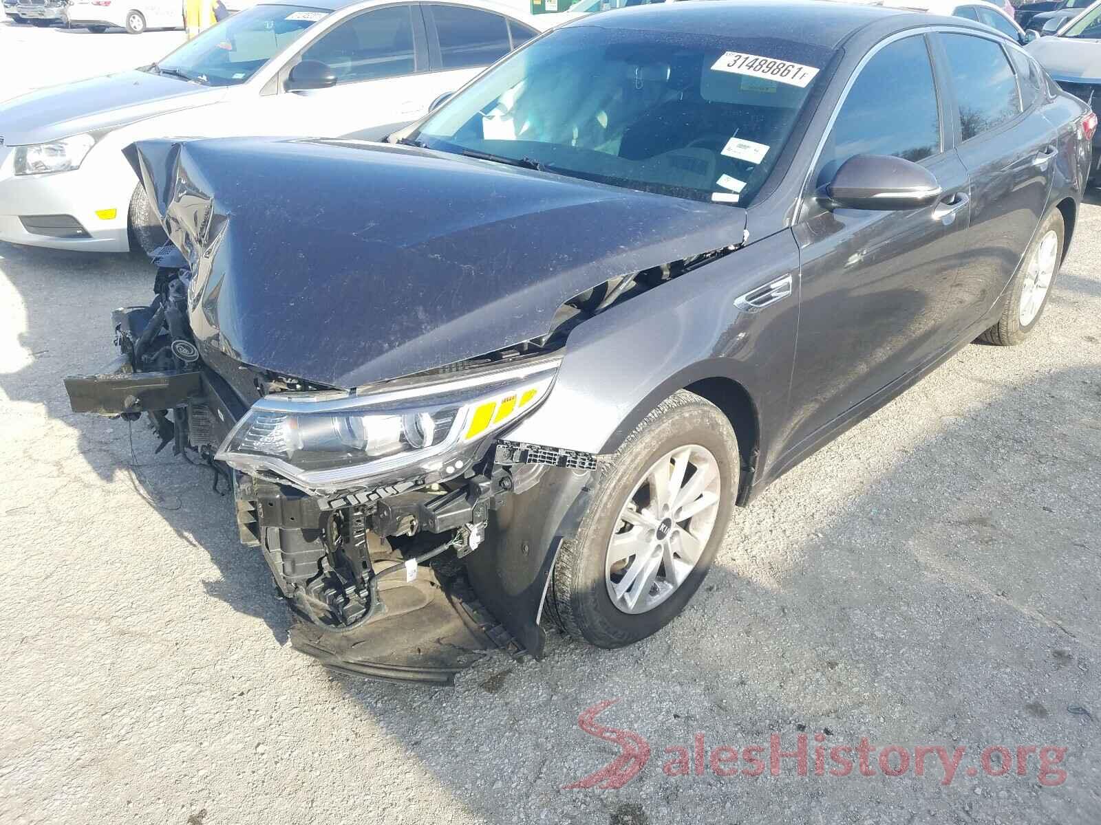 KNAGT4L35G5108210 2016 KIA OPTIMA