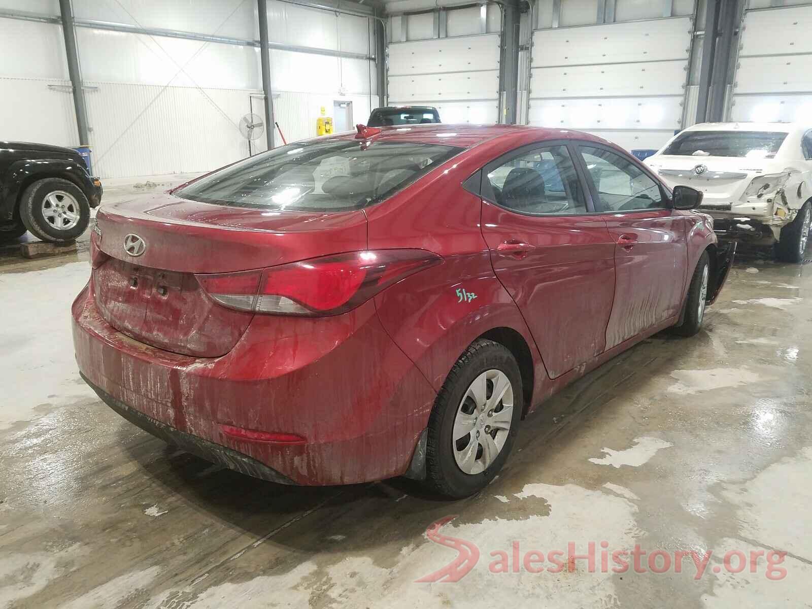 5NPDH4AE5GH796219 2016 HYUNDAI ELANTRA