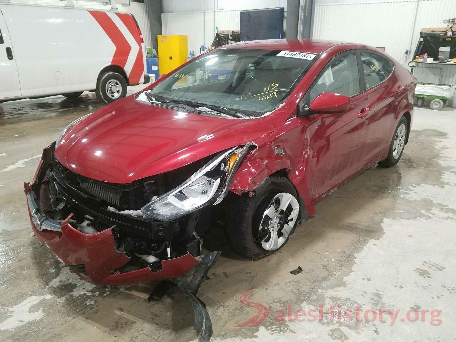 5NPDH4AE5GH796219 2016 HYUNDAI ELANTRA