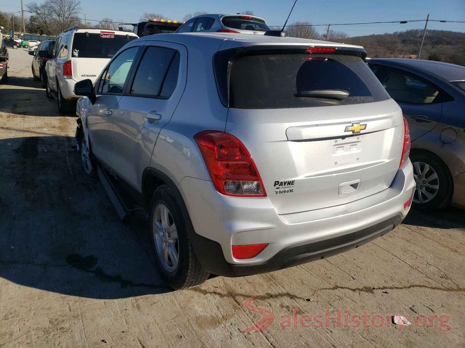 KL7CJKSB2LB029753 2020 CHEVROLET TRAX