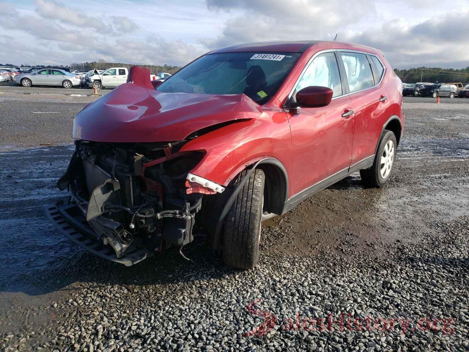 KNMAT2MT8GP693512 2016 NISSAN ROGUE