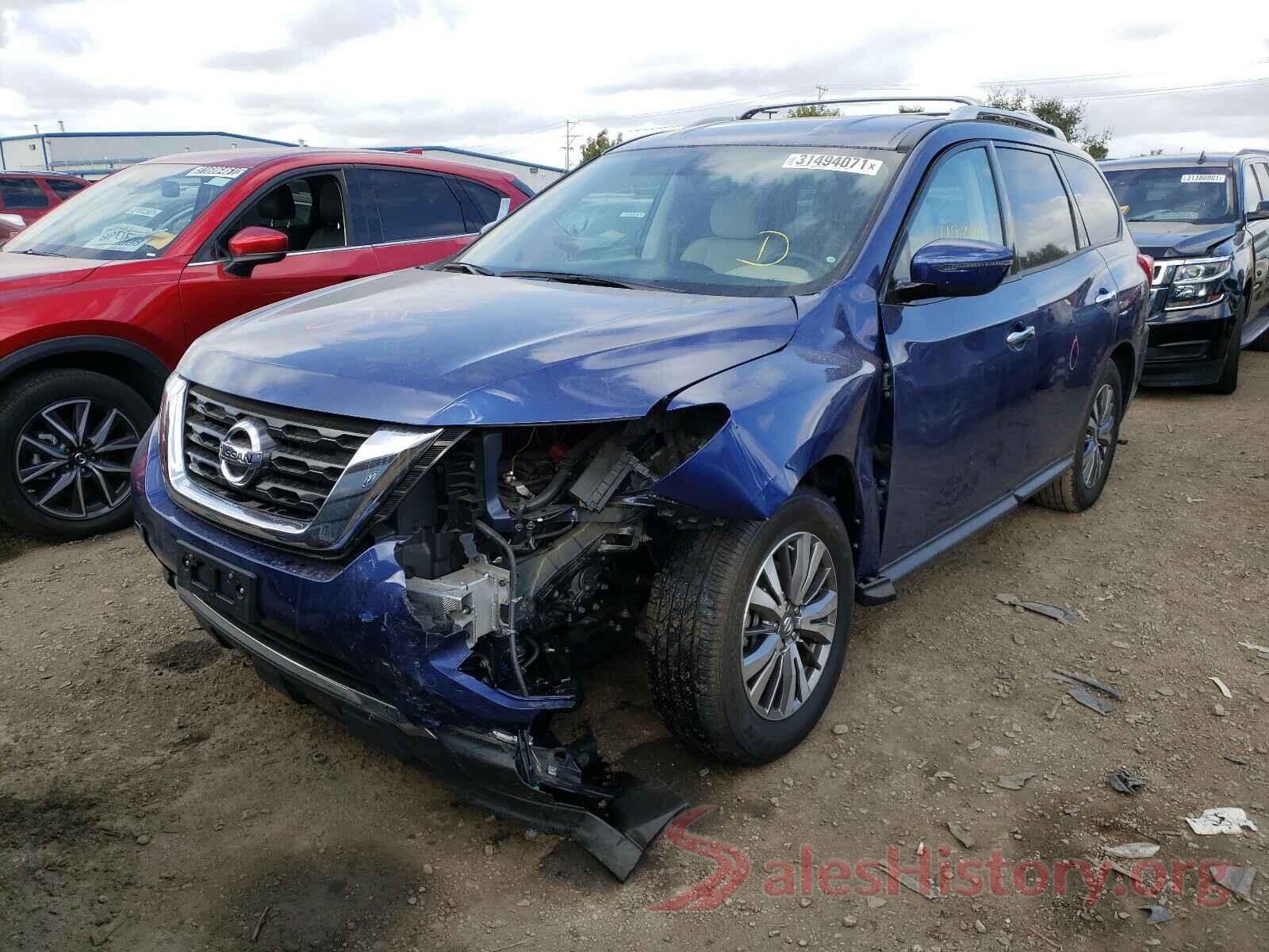 5N1DR2MN8KC580555 2019 NISSAN PATHFINDER