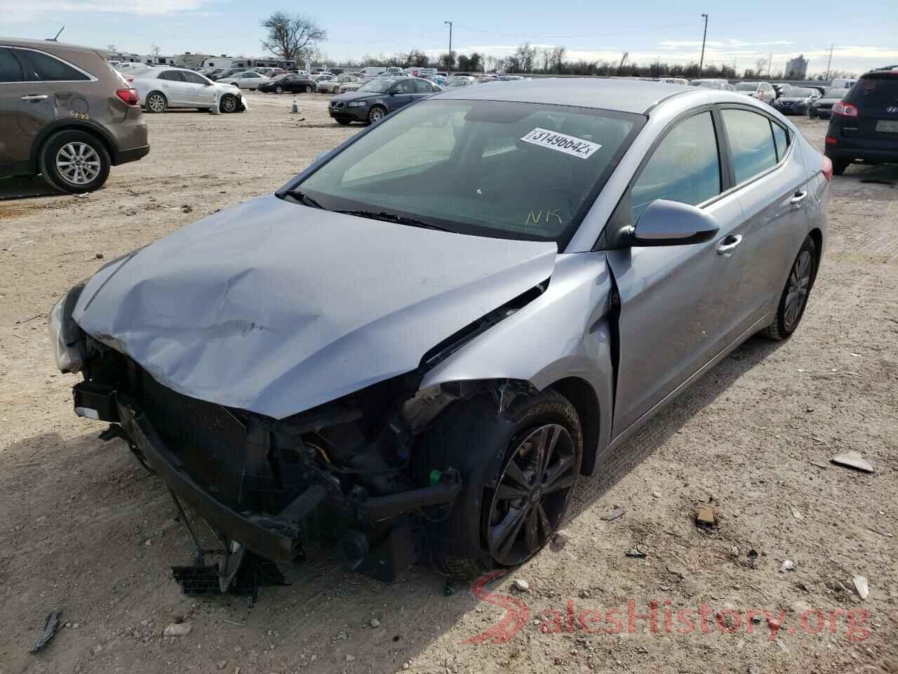 5NPD84LF6HH116609 2017 HYUNDAI ELANTRA