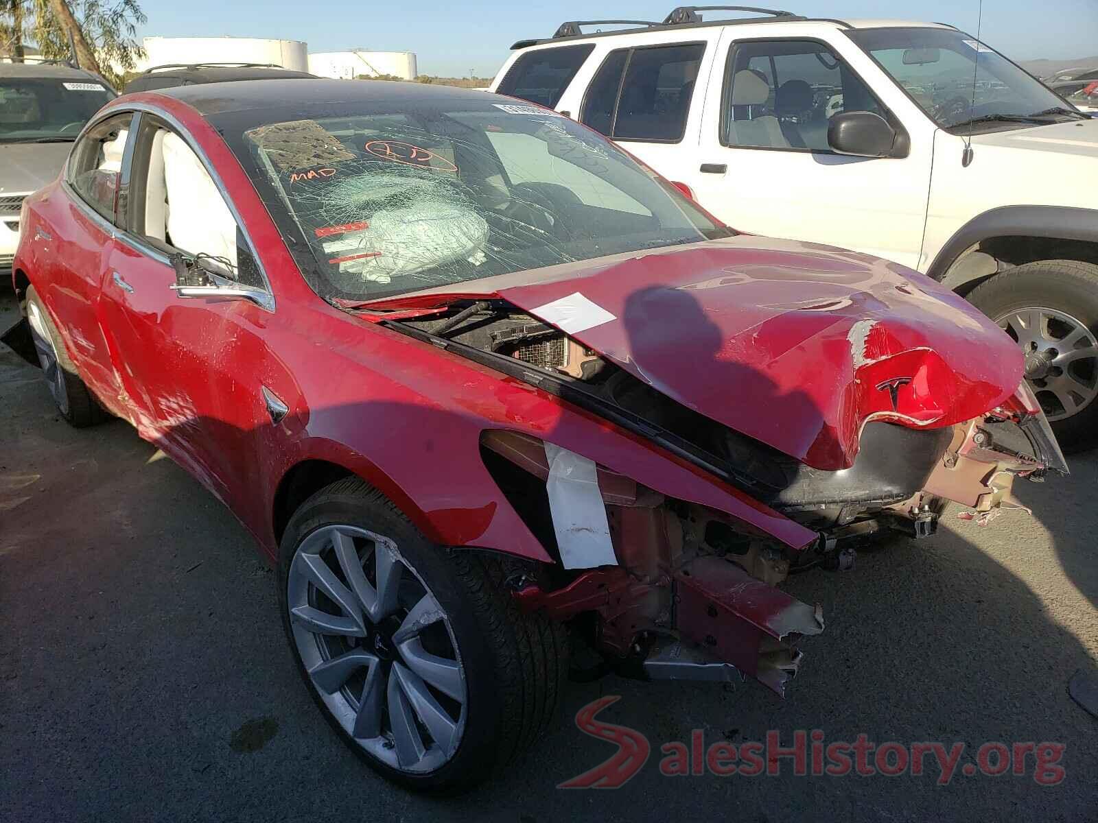 5YJ3E1EB0JF133388 2018 TESLA MODEL 3