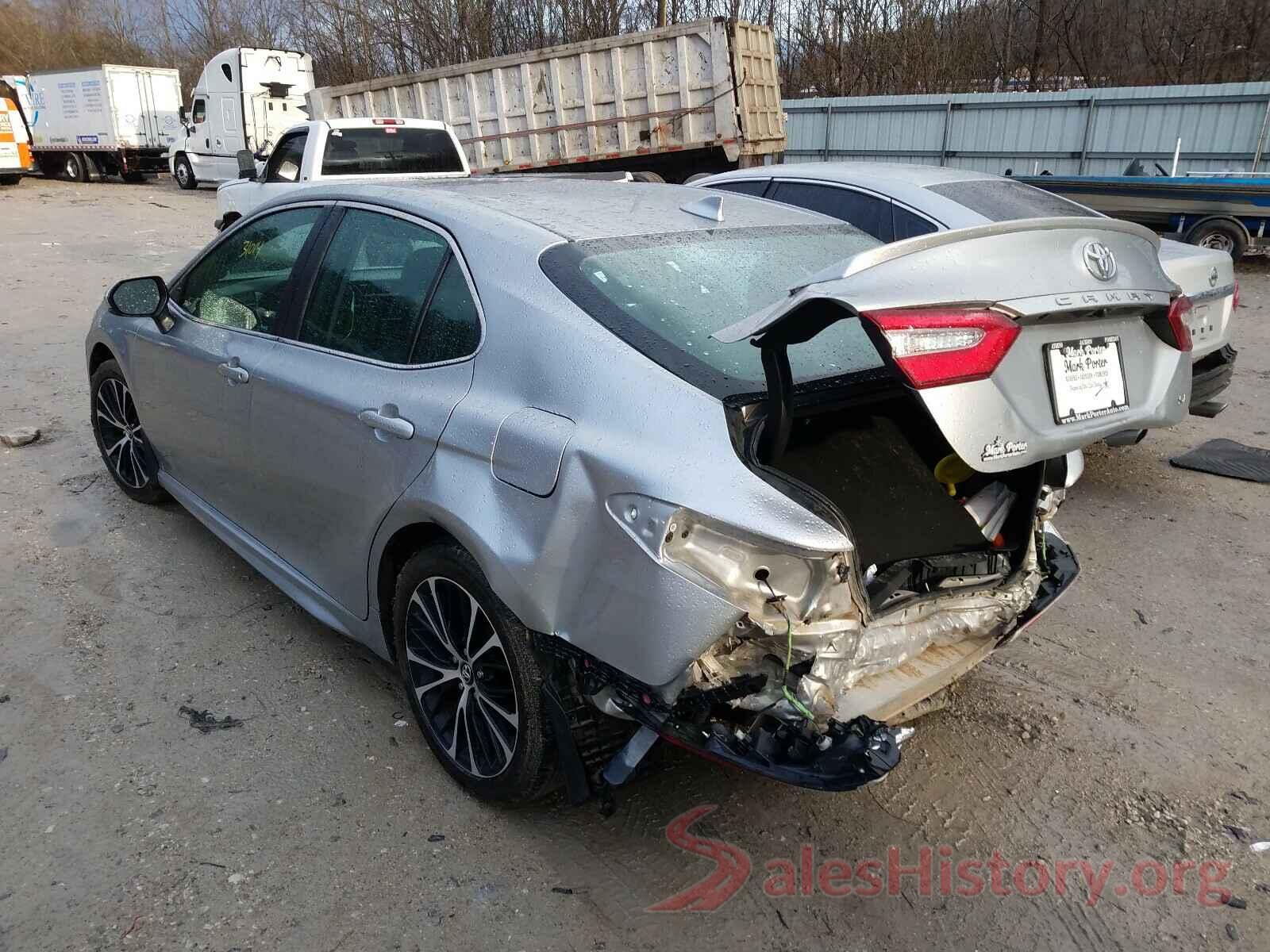 4T1B11HK1KU701607 2019 TOYOTA CAMRY