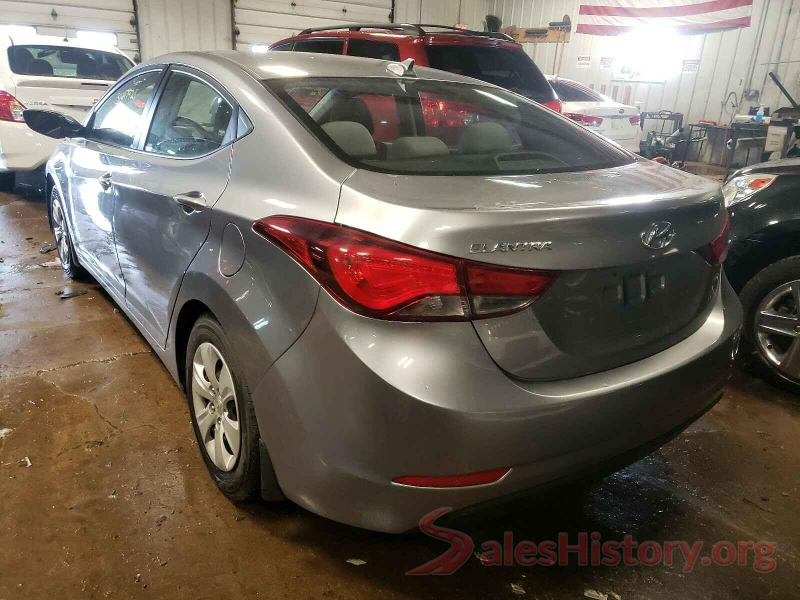 5NPDH4AE6GH719357 2016 HYUNDAI ELANTRA