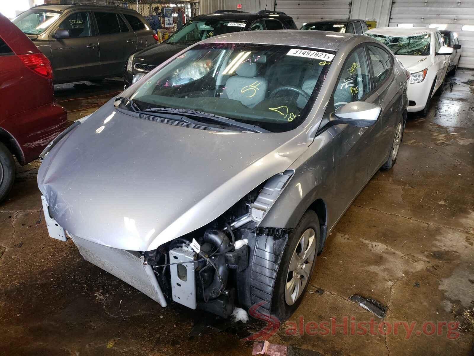 5NPDH4AE6GH719357 2016 HYUNDAI ELANTRA