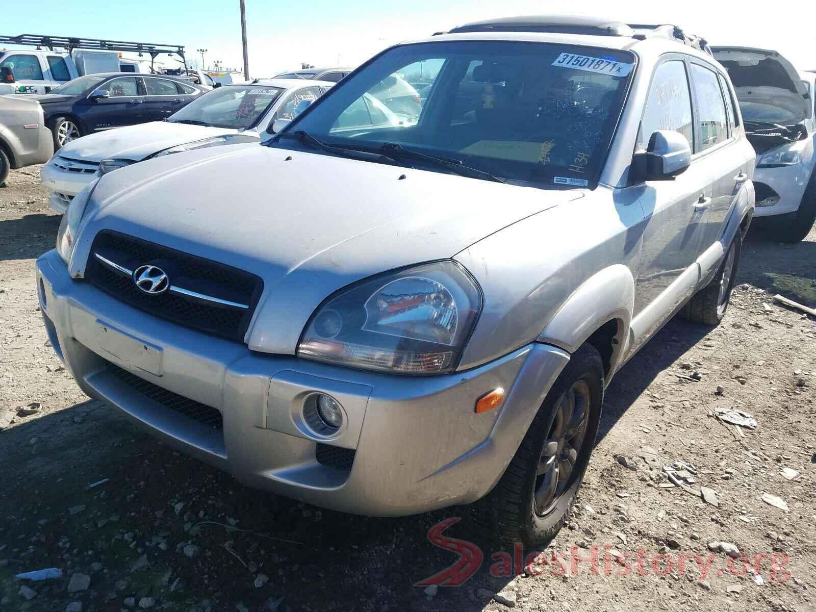 5YFBURHE6GP539837 2007 HYUNDAI TUCSON