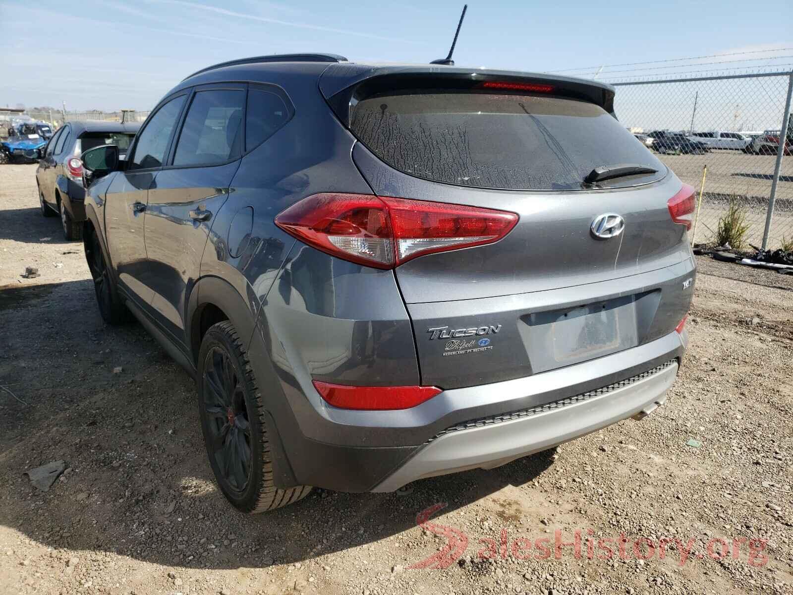 KM8J33A20HU502407 2017 HYUNDAI TUCSON