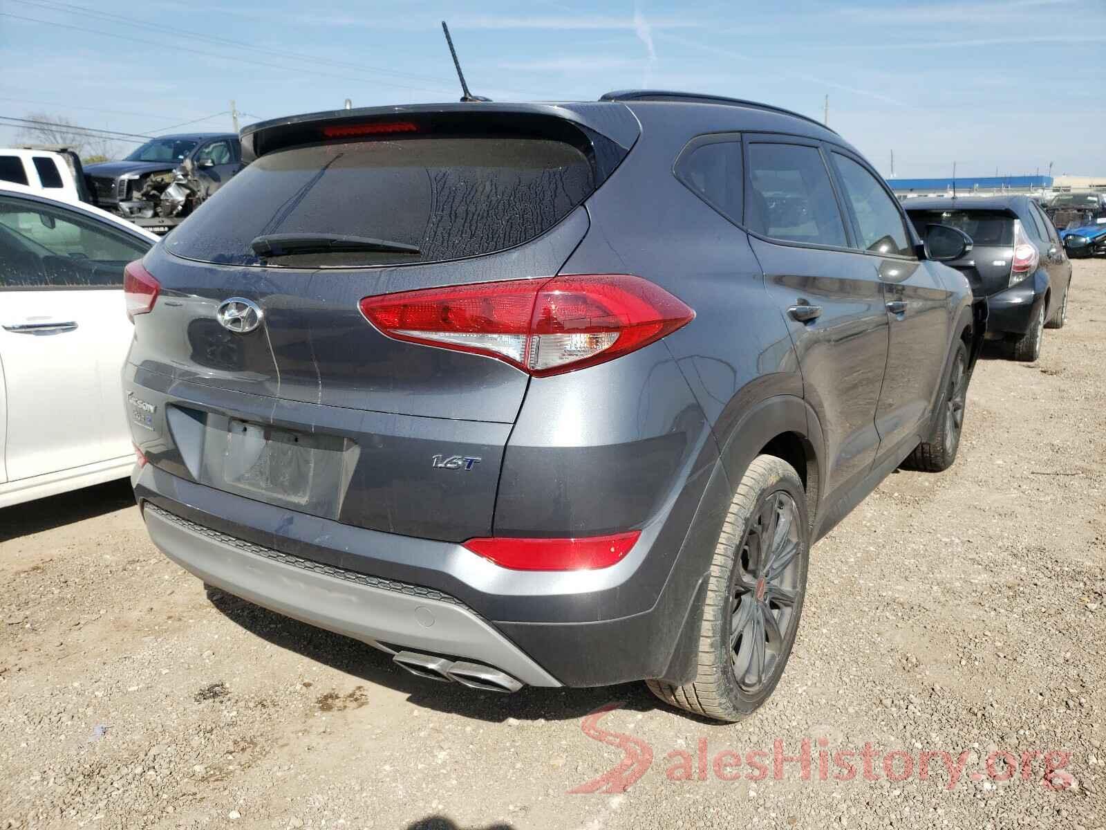 KM8J33A20HU502407 2017 HYUNDAI TUCSON