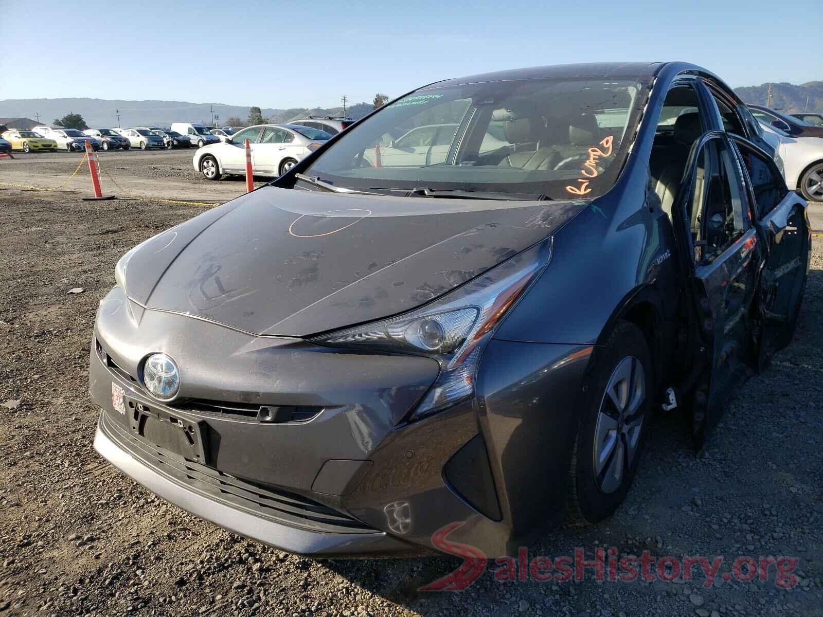 JTDKARFU0H3543752 2017 TOYOTA PRIUS