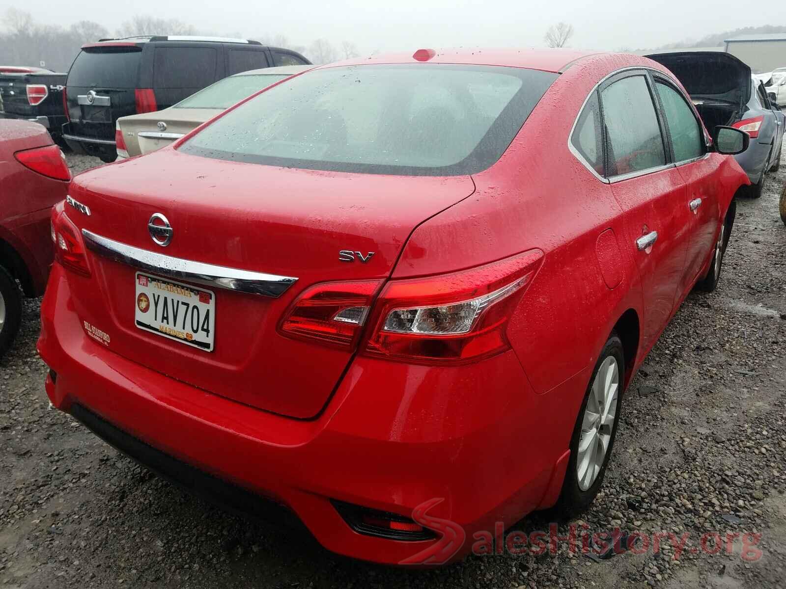 3N1AB7AP6KL608620 2019 NISSAN SENTRA