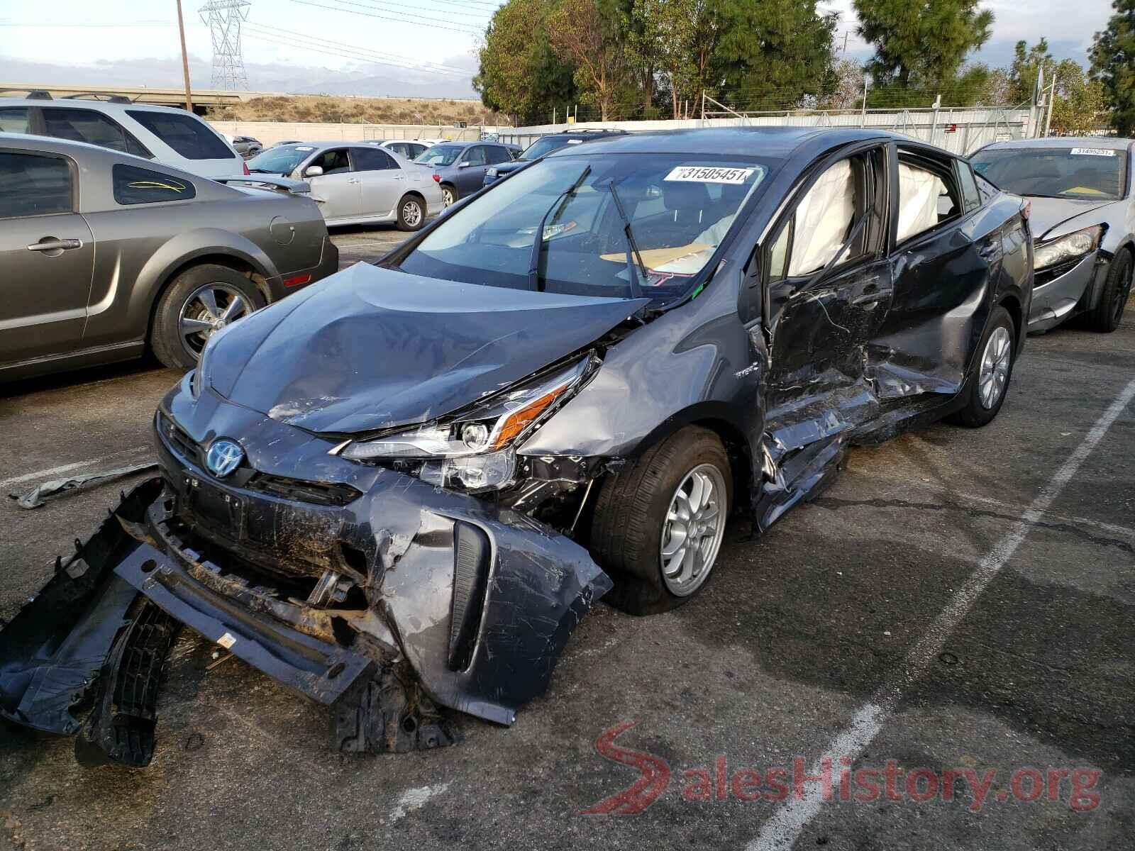 JTDKAMFU9M3128510 2021 TOYOTA PRIUS