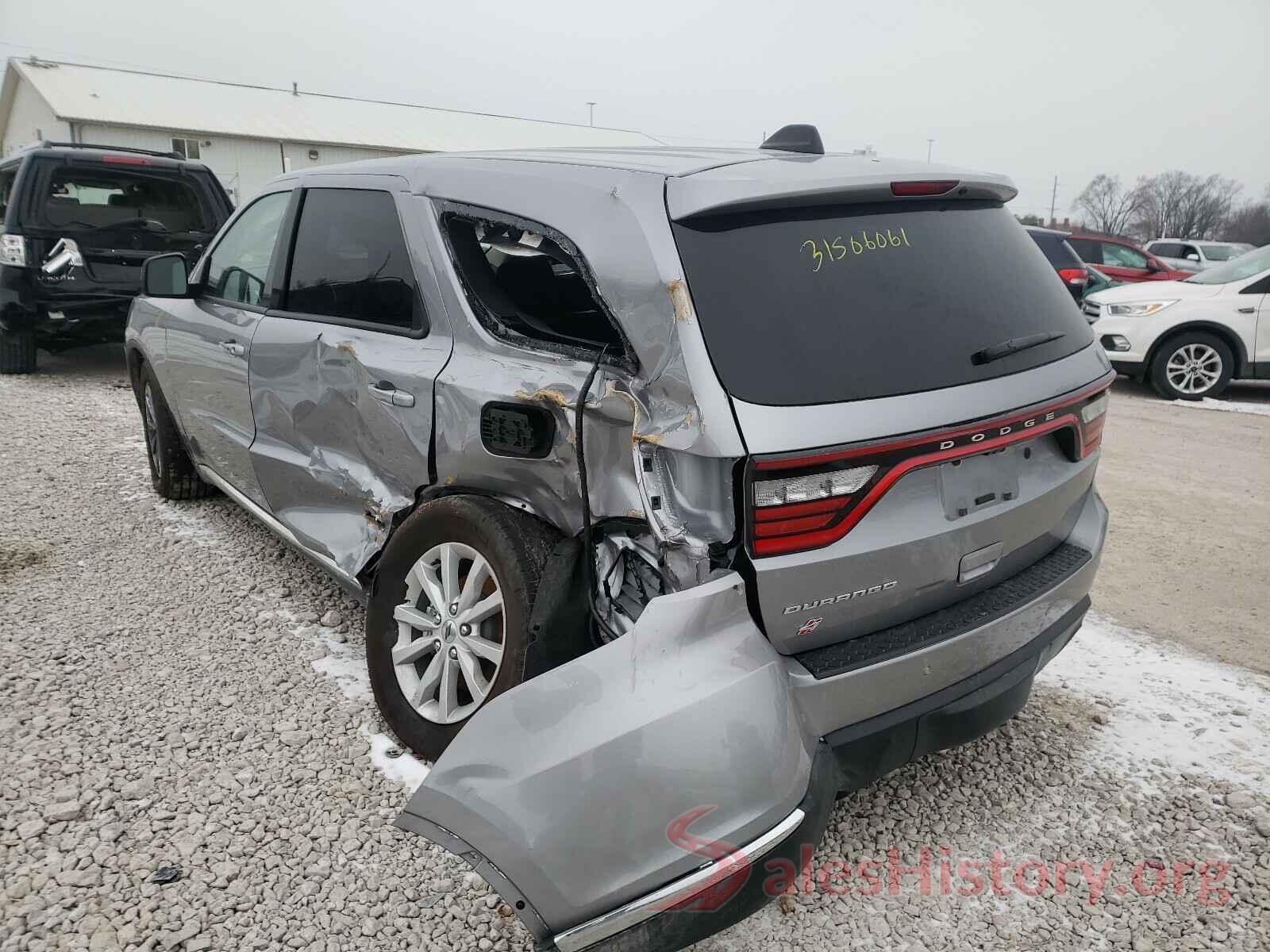 1C4SDJFT6LC318907 2020 DODGE DURANGO