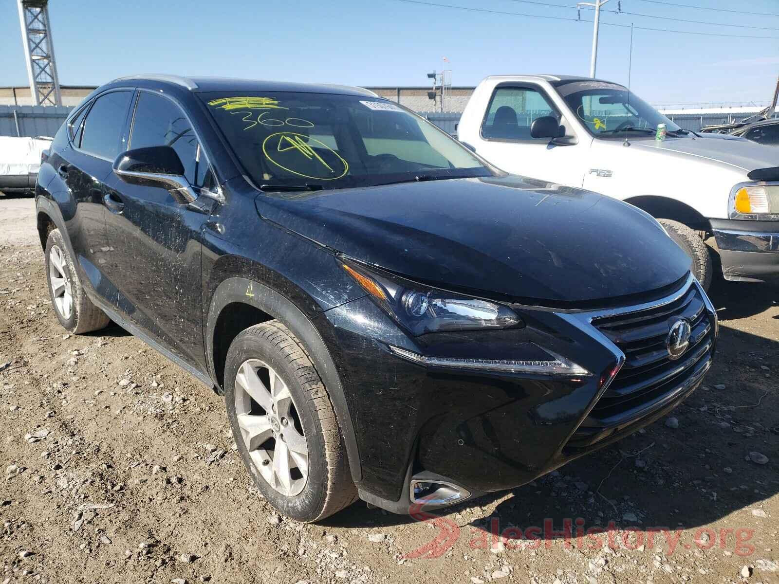 JTJYARBZ6H2066064 2017 LEXUS NX