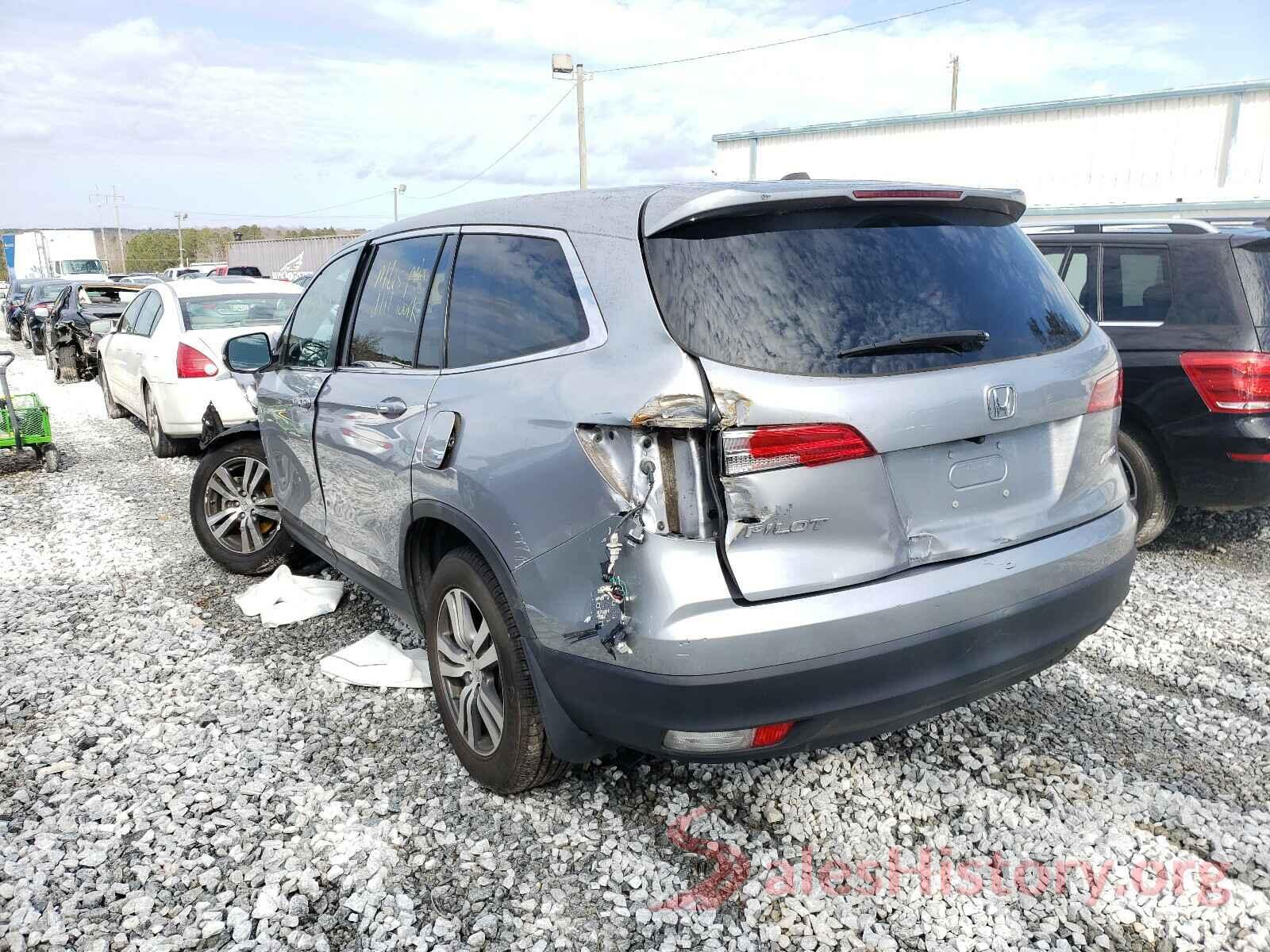 5FNYF6H50HB010593 2017 HONDA PILOT