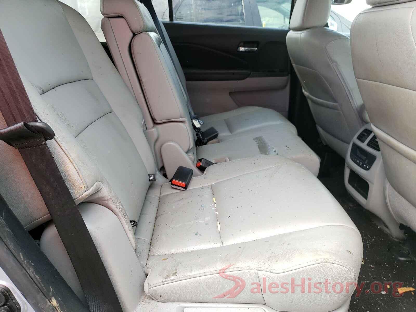 5FNYF6H50HB010593 2017 HONDA PILOT