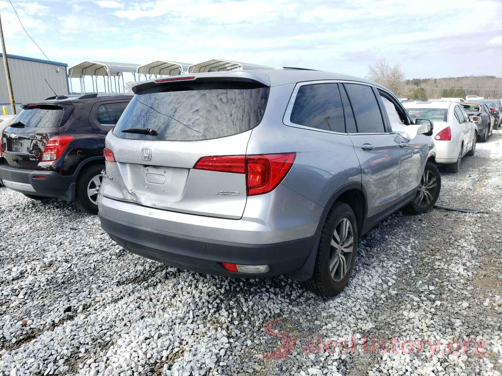 5FNYF6H50HB010593 2017 HONDA PILOT