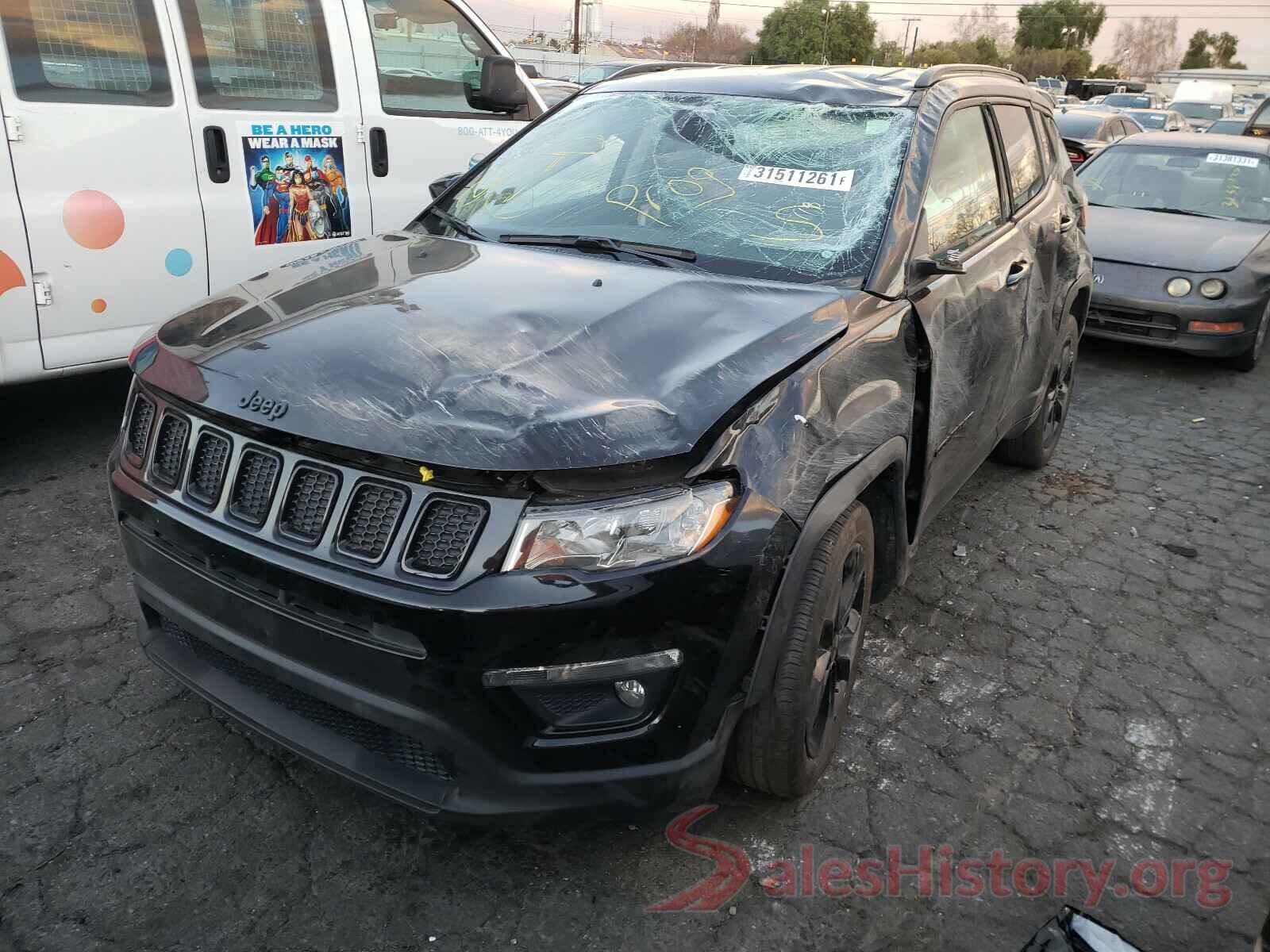 3C4NJCBB1JT501972 2018 JEEP COMPASS