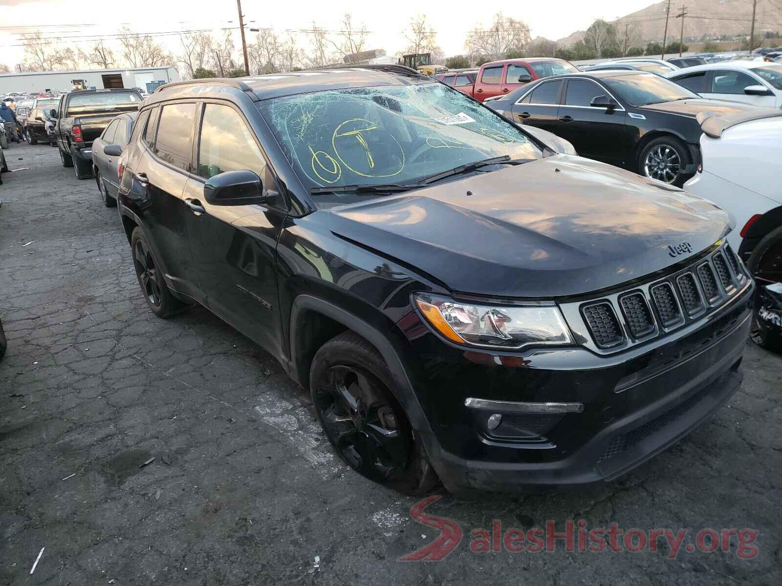 3C4NJCBB1JT501972 2018 JEEP COMPASS