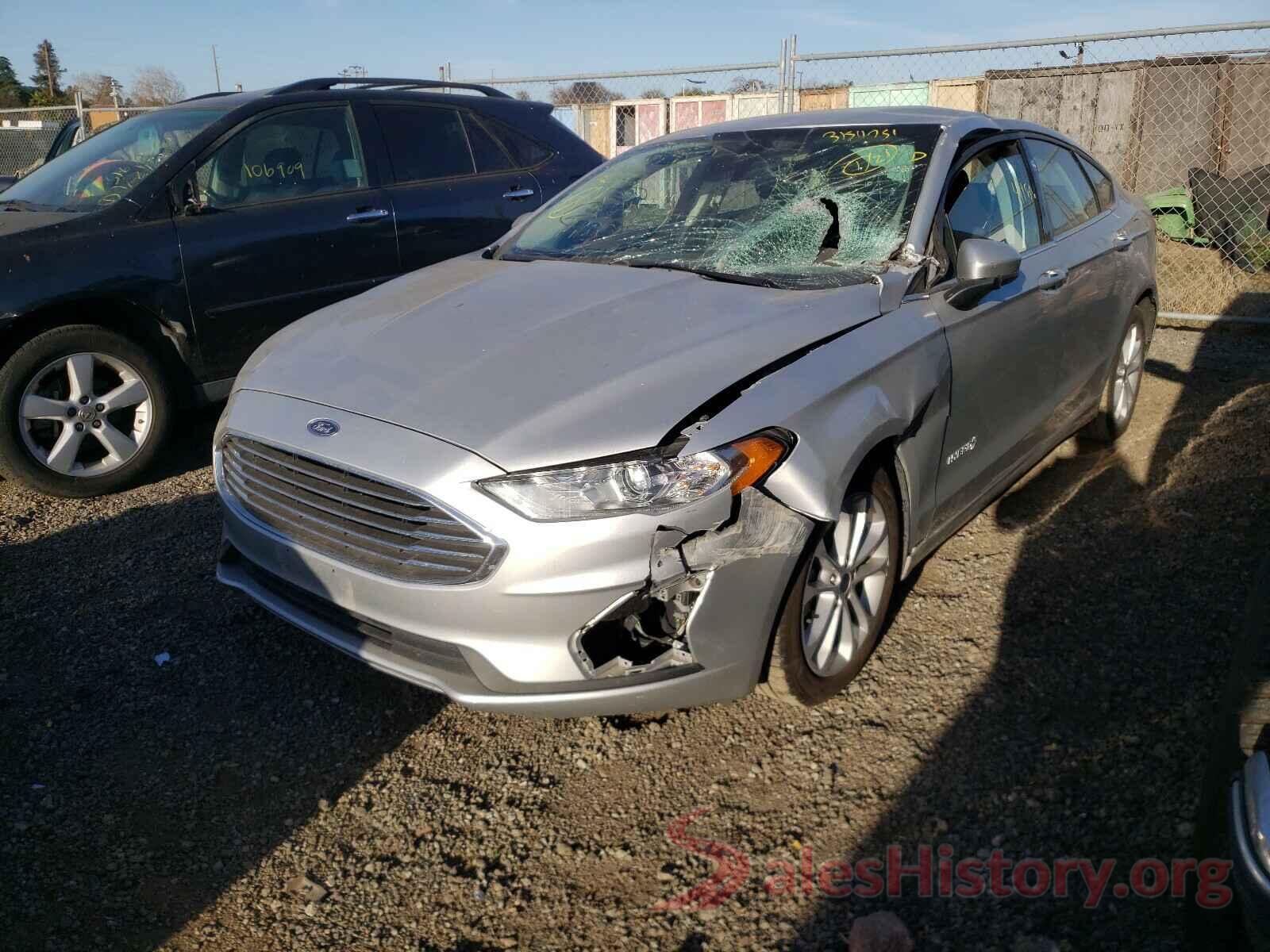 3FA6P0LU8KR261700 2019 FORD FUSION