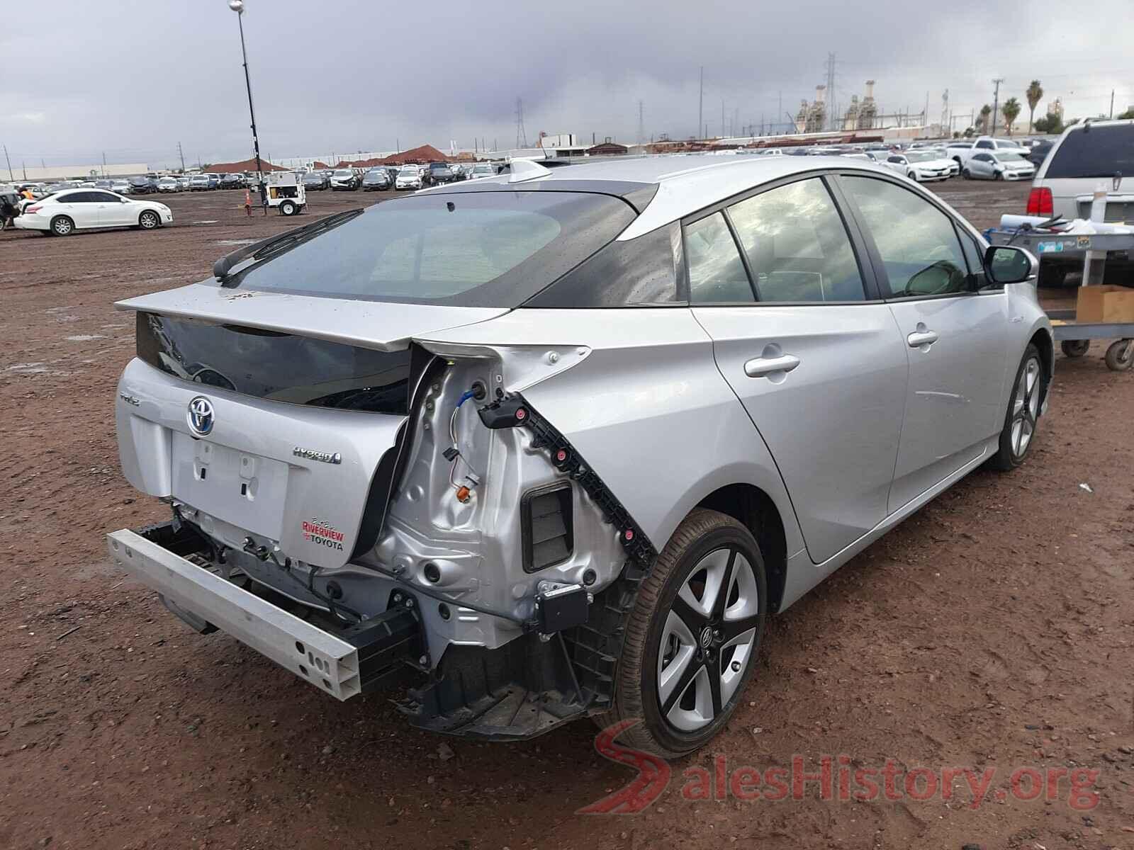 JTDKARFU8J3063402 2018 TOYOTA PRIUS