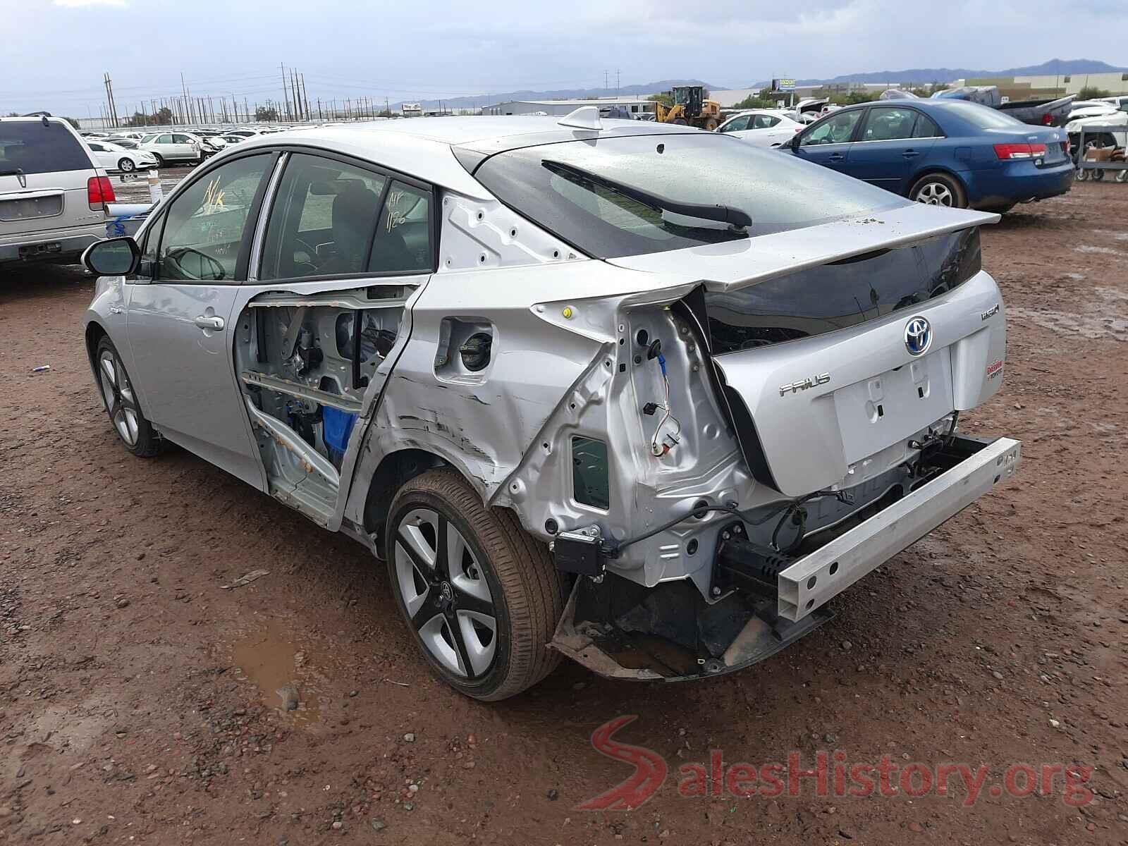 JTDKARFU8J3063402 2018 TOYOTA PRIUS