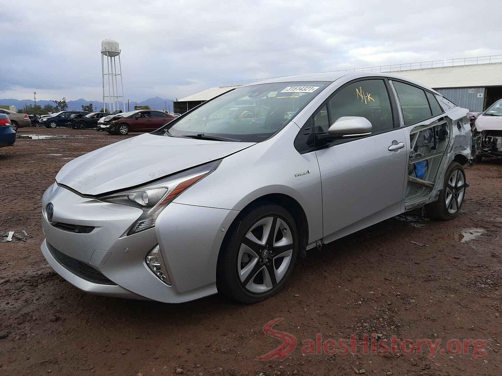 JTDKARFU8J3063402 2018 TOYOTA PRIUS