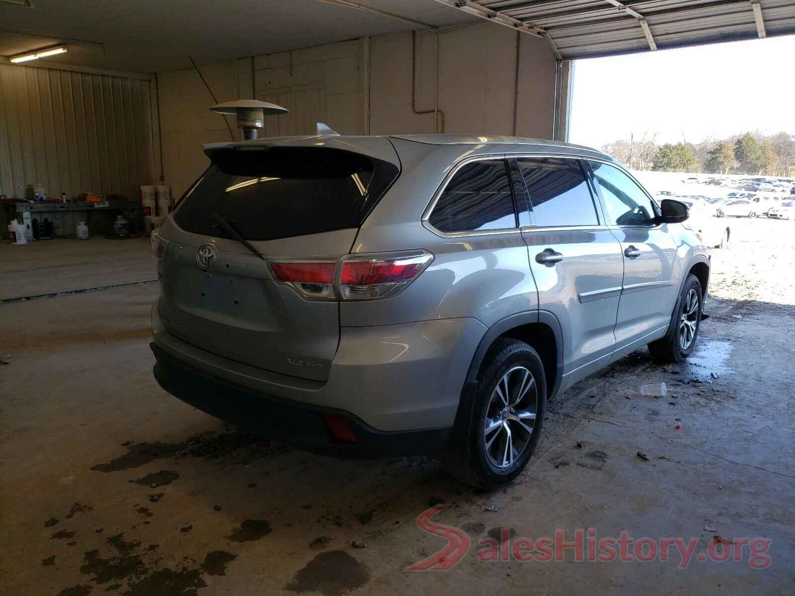 5TDJKRFH8GS265465 2016 TOYOTA HIGHLANDER