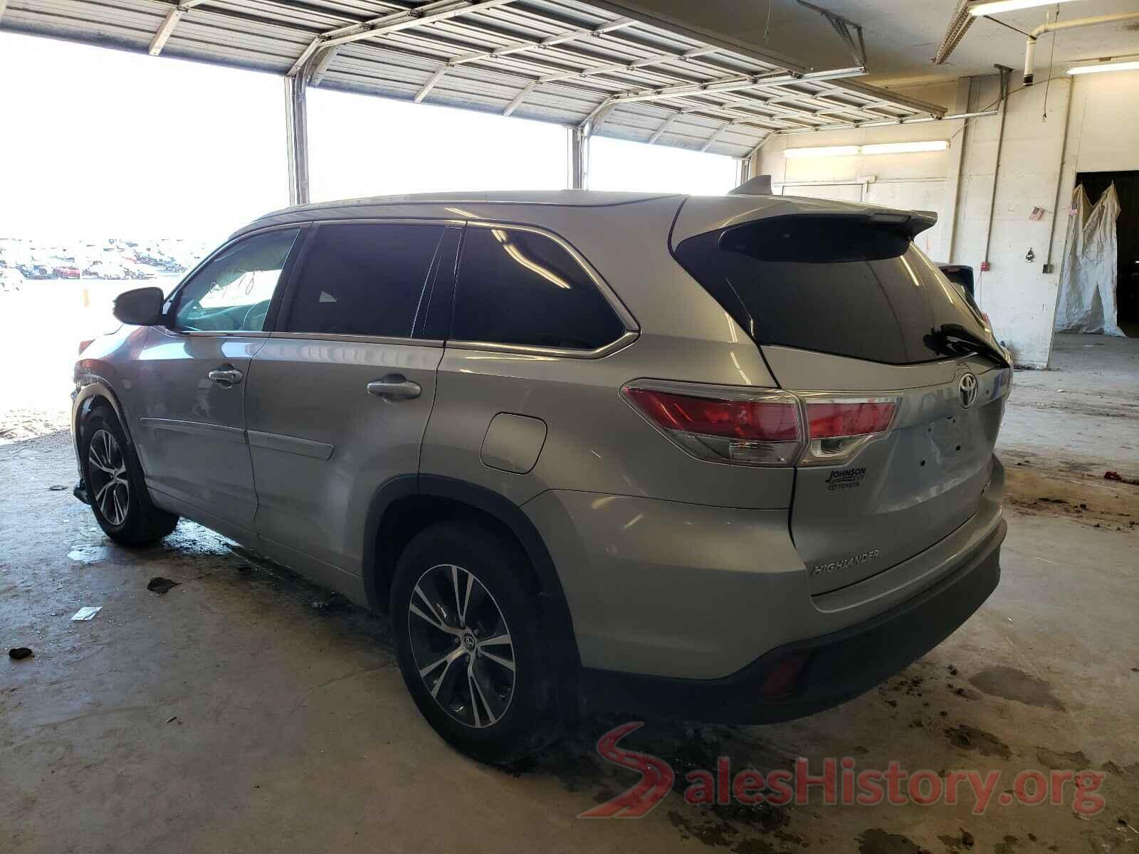 5TDJKRFH8GS265465 2016 TOYOTA HIGHLANDER