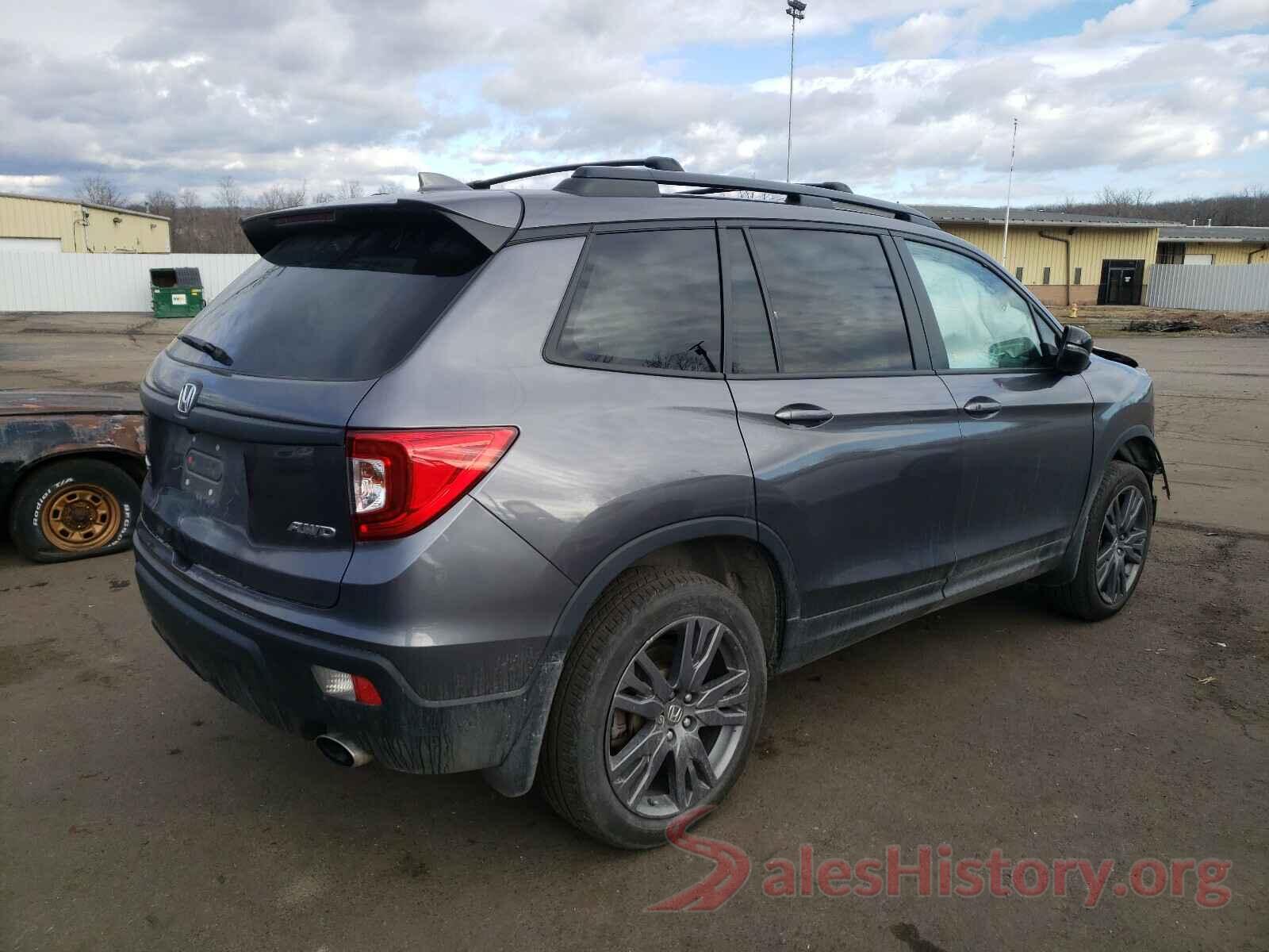 5FNYF8H57KB005846 2019 HONDA PASSPORT