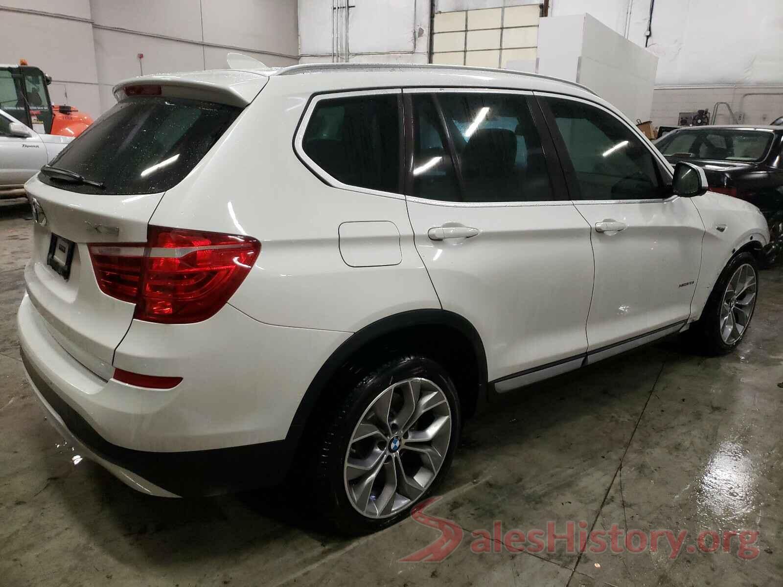 5UXWX9C59G0D95325 2016 BMW X3