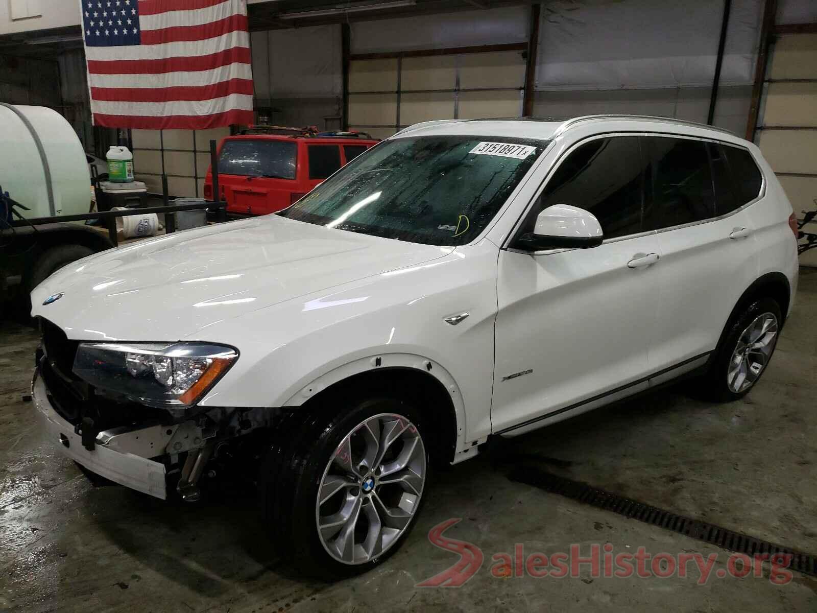 5UXWX9C59G0D95325 2016 BMW X3