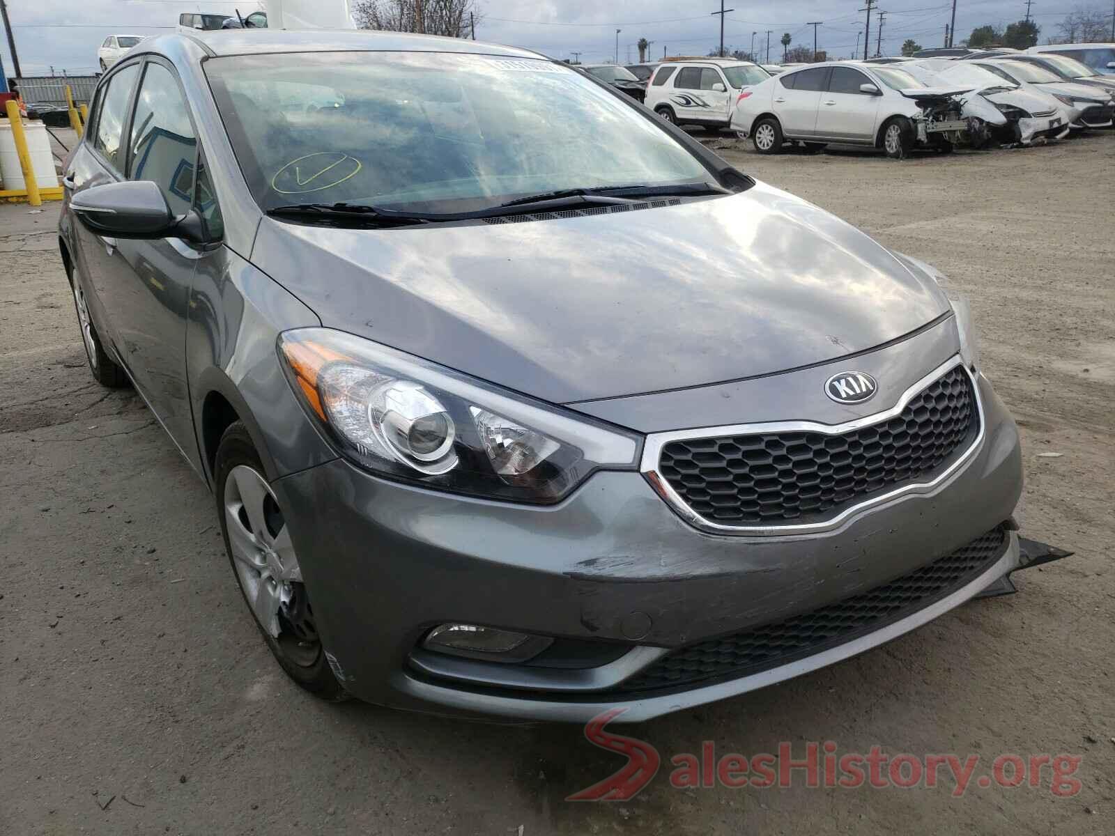 KNAFK5A84G5597783 2016 KIA FORTE