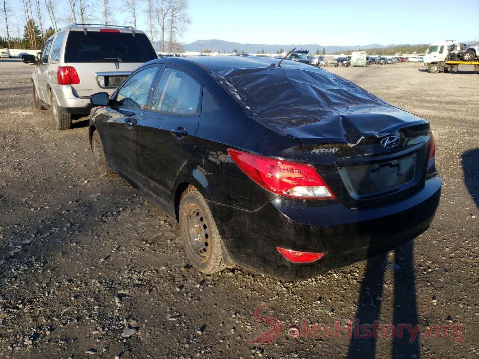 KMHCT4AE8GU956086 2016 HYUNDAI ACCENT