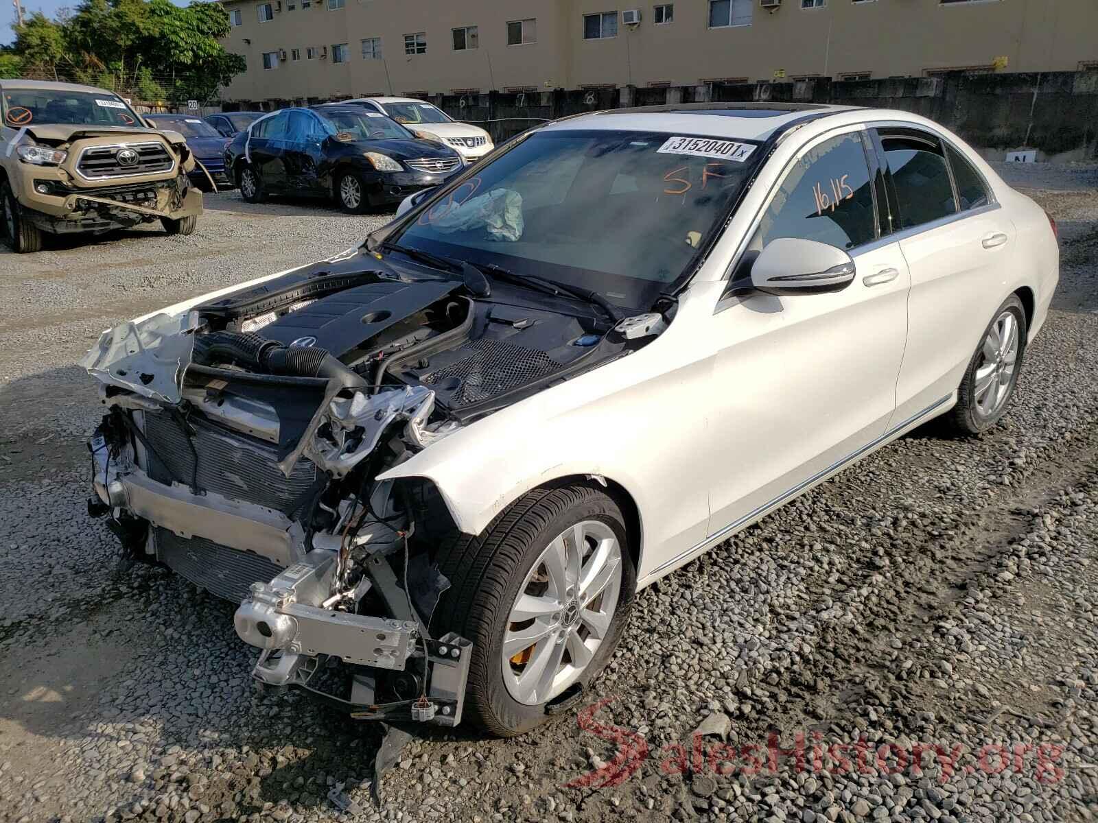 55SWF8DBXKU295632 2019 MERCEDES-BENZ C CLASS