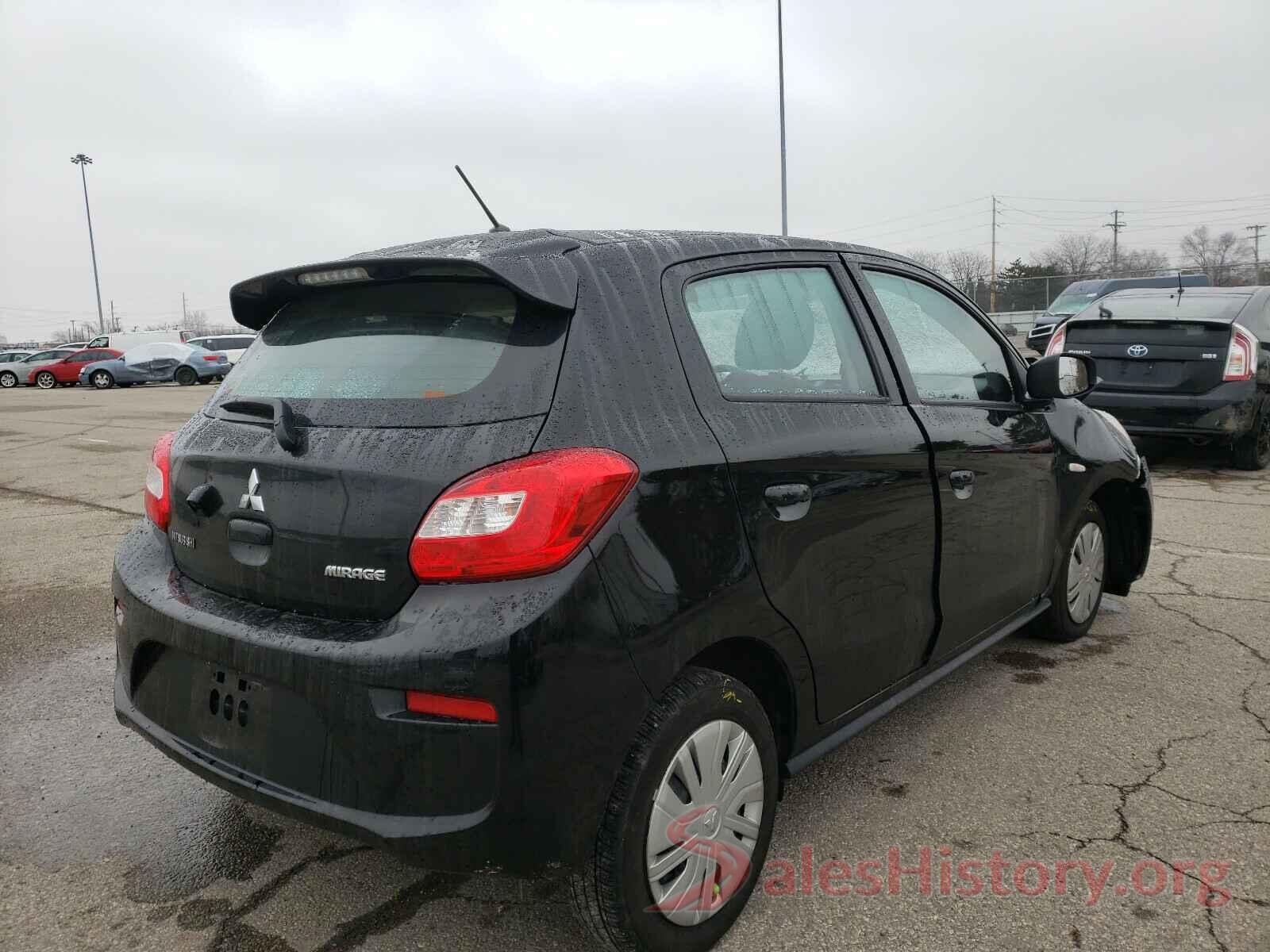 ML32A3HJ5KH009627 2019 MITSUBISHI MIRAGE