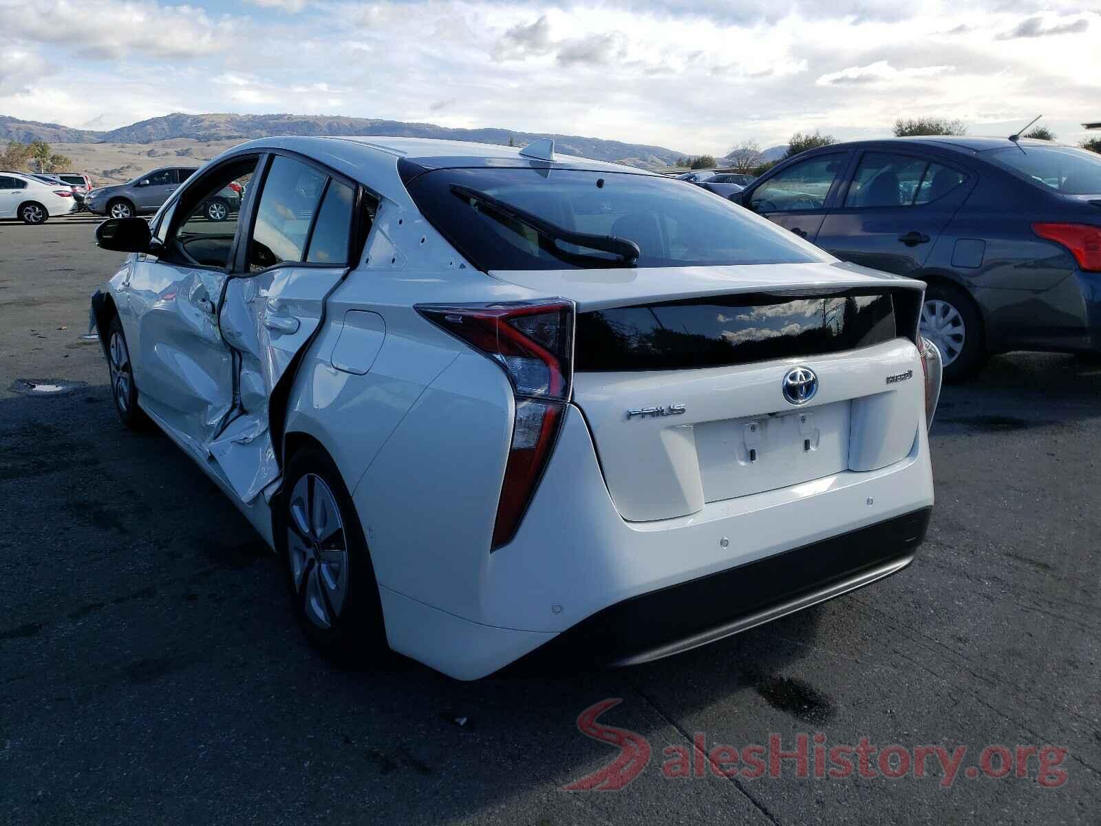 JTDKBRFU1J3060290 2018 TOYOTA PRIUS