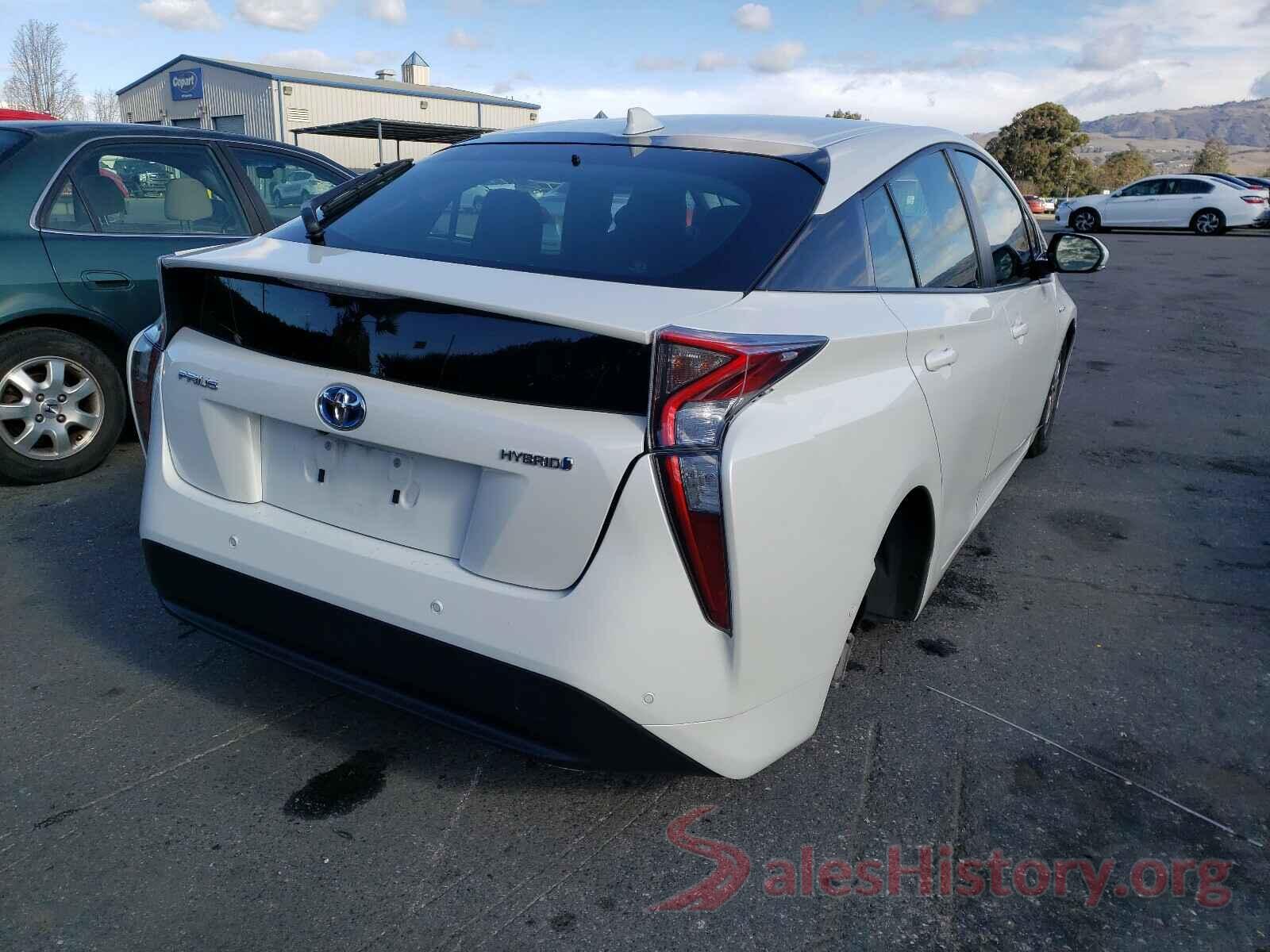 JTDKBRFU1J3060290 2018 TOYOTA PRIUS