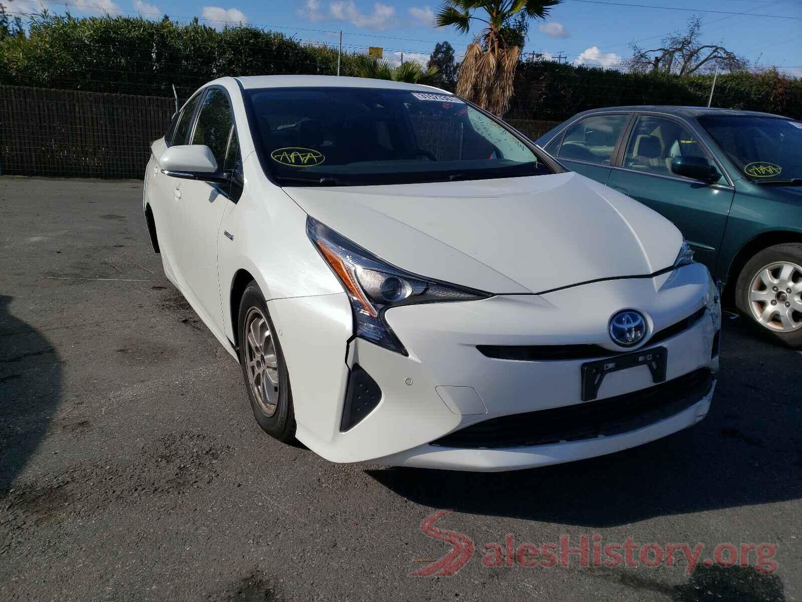 JTDKBRFU1J3060290 2018 TOYOTA PRIUS