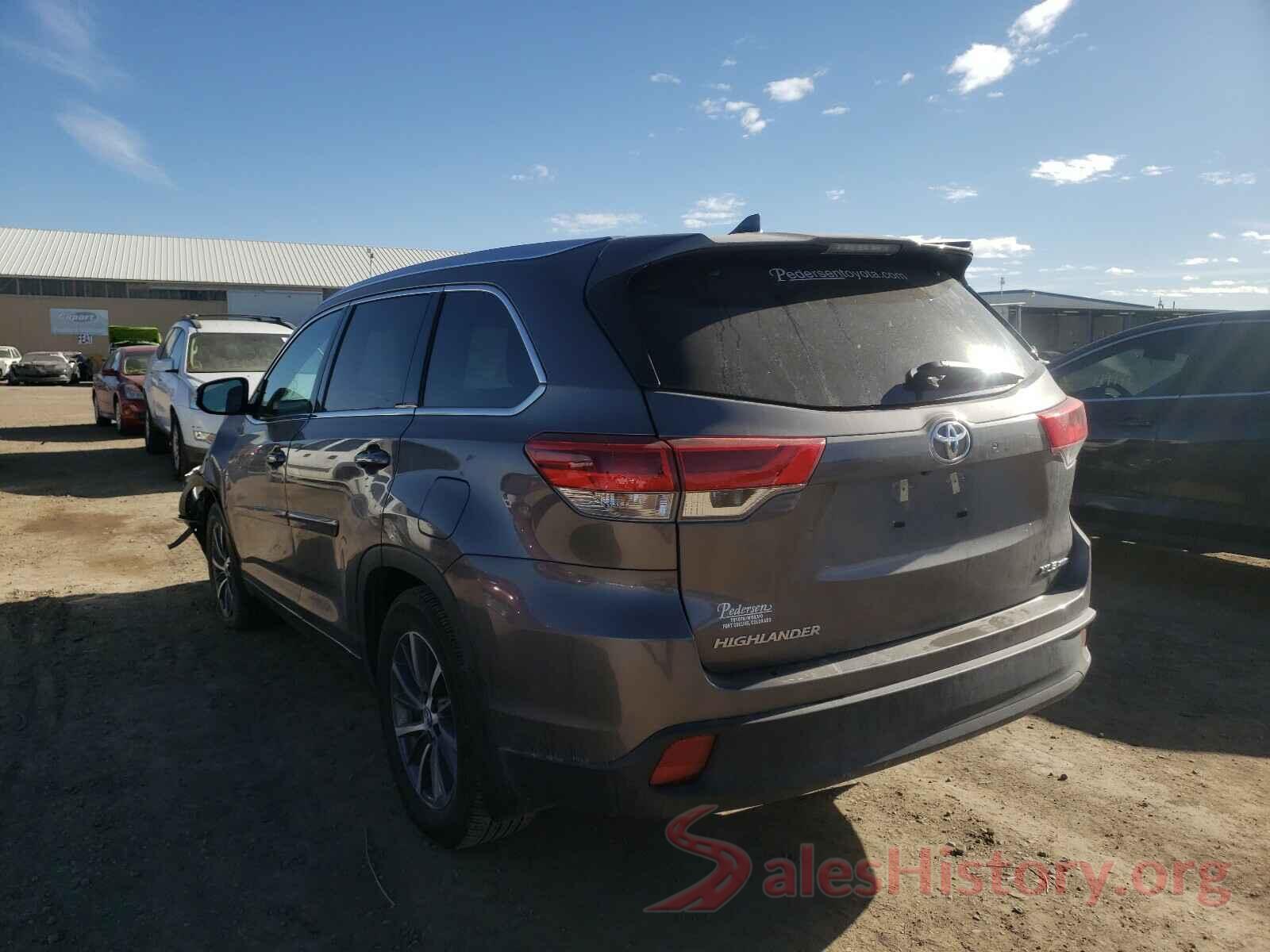 5TDJZRFH0JS558716 2018 TOYOTA HIGHLANDER