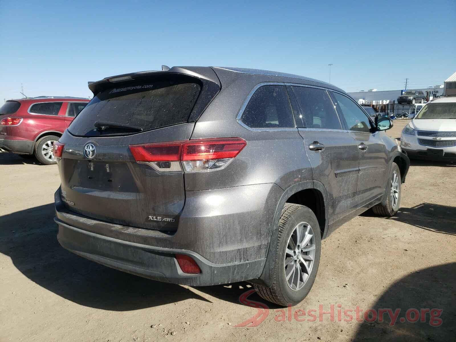 5TDJZRFH0JS558716 2018 TOYOTA HIGHLANDER